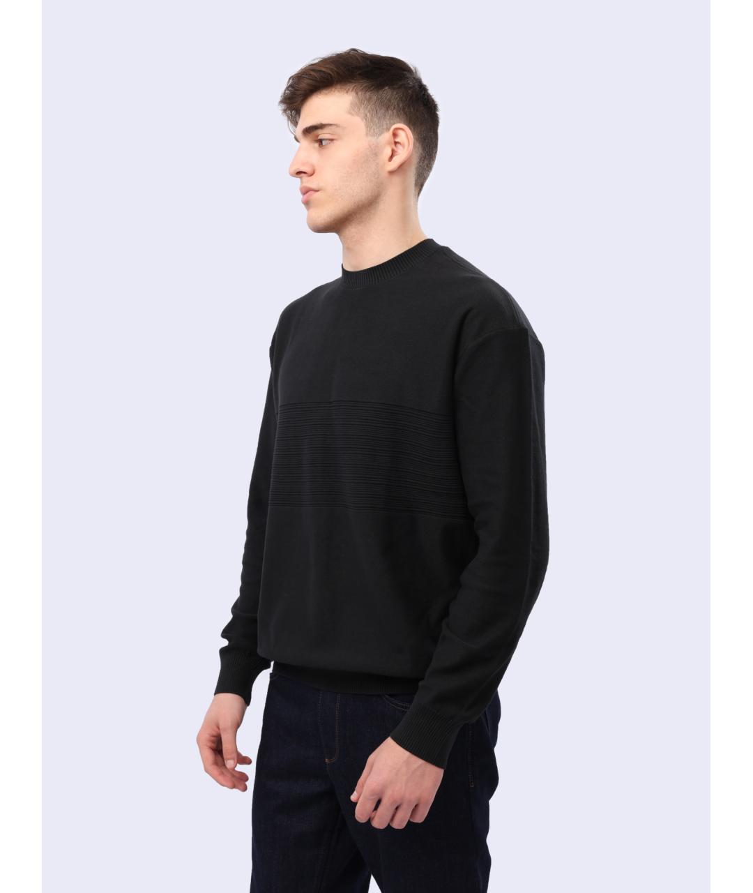 ARMANI EXCHANGE Черный джемпер / свитер, фото 3