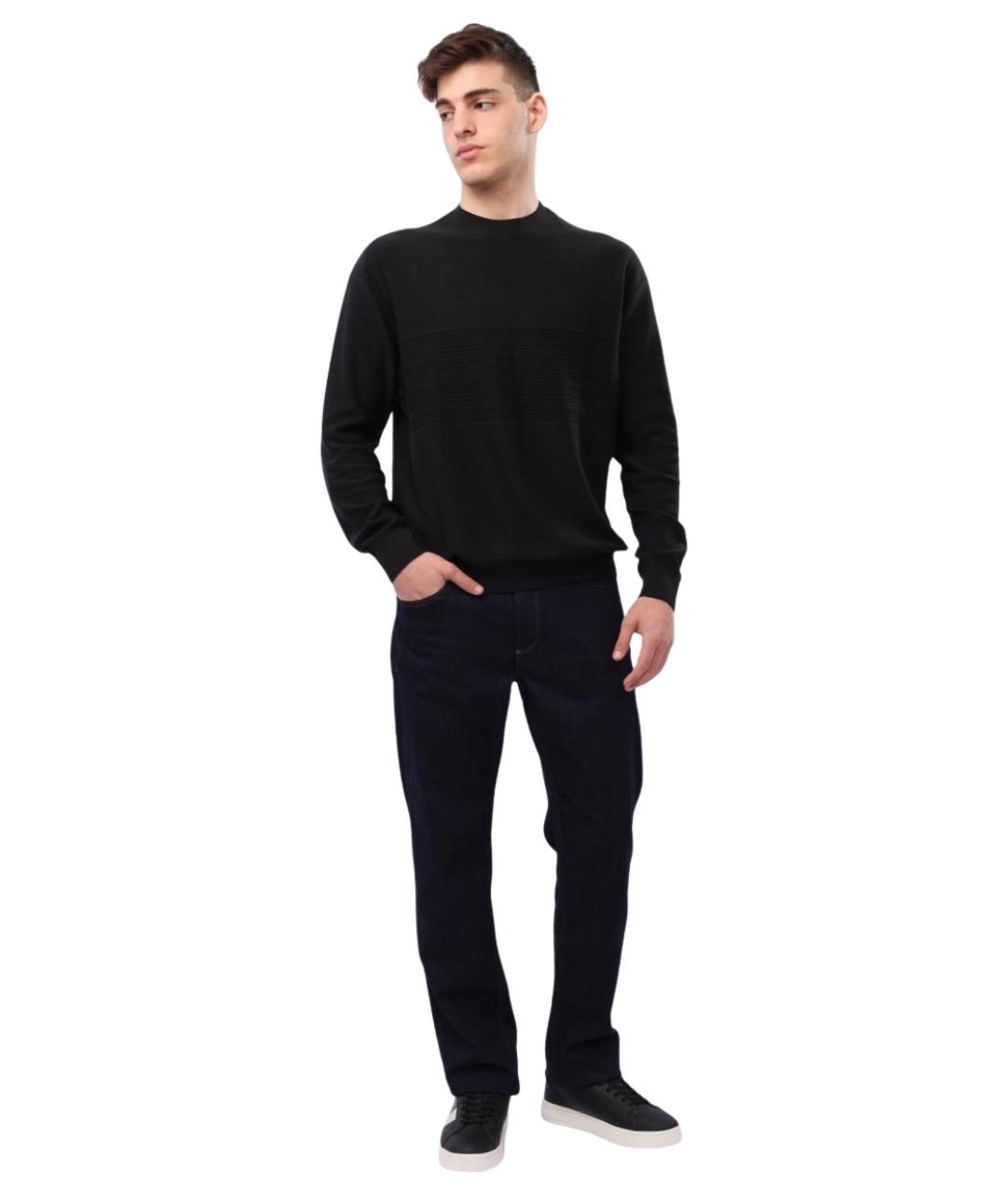 ARMANI EXCHANGE Черный джемпер / свитер, фото 1