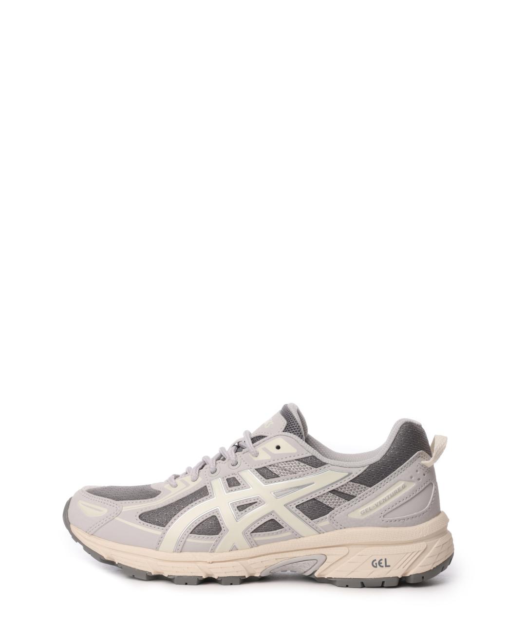 ASICS Серые текстильные кроссовки, фото 7