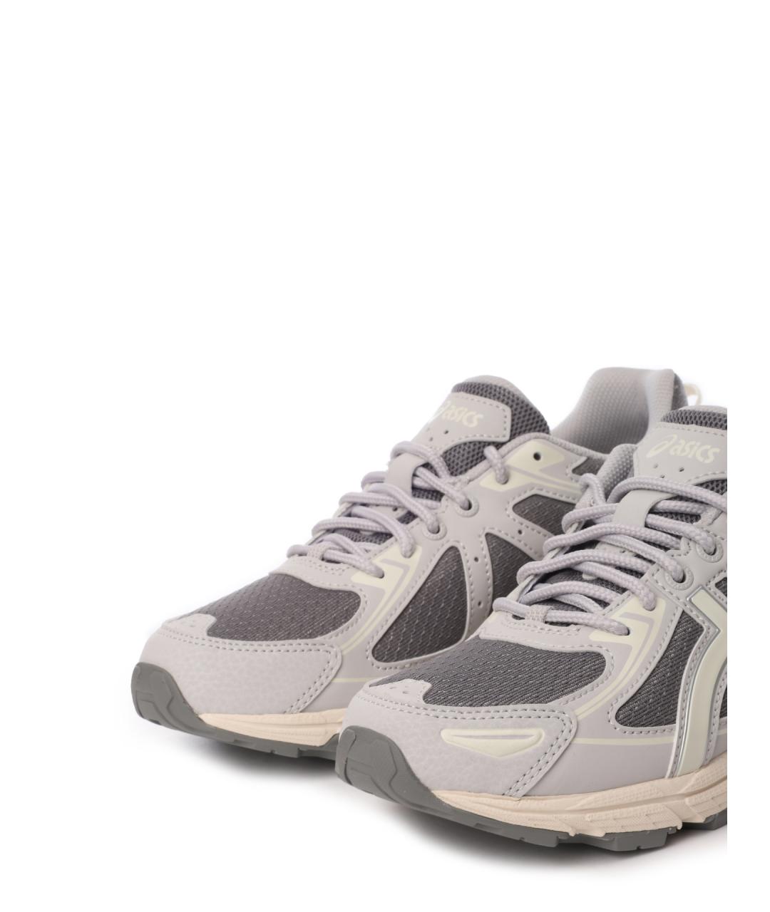 ASICS Серые текстильные кроссовки, фото 6