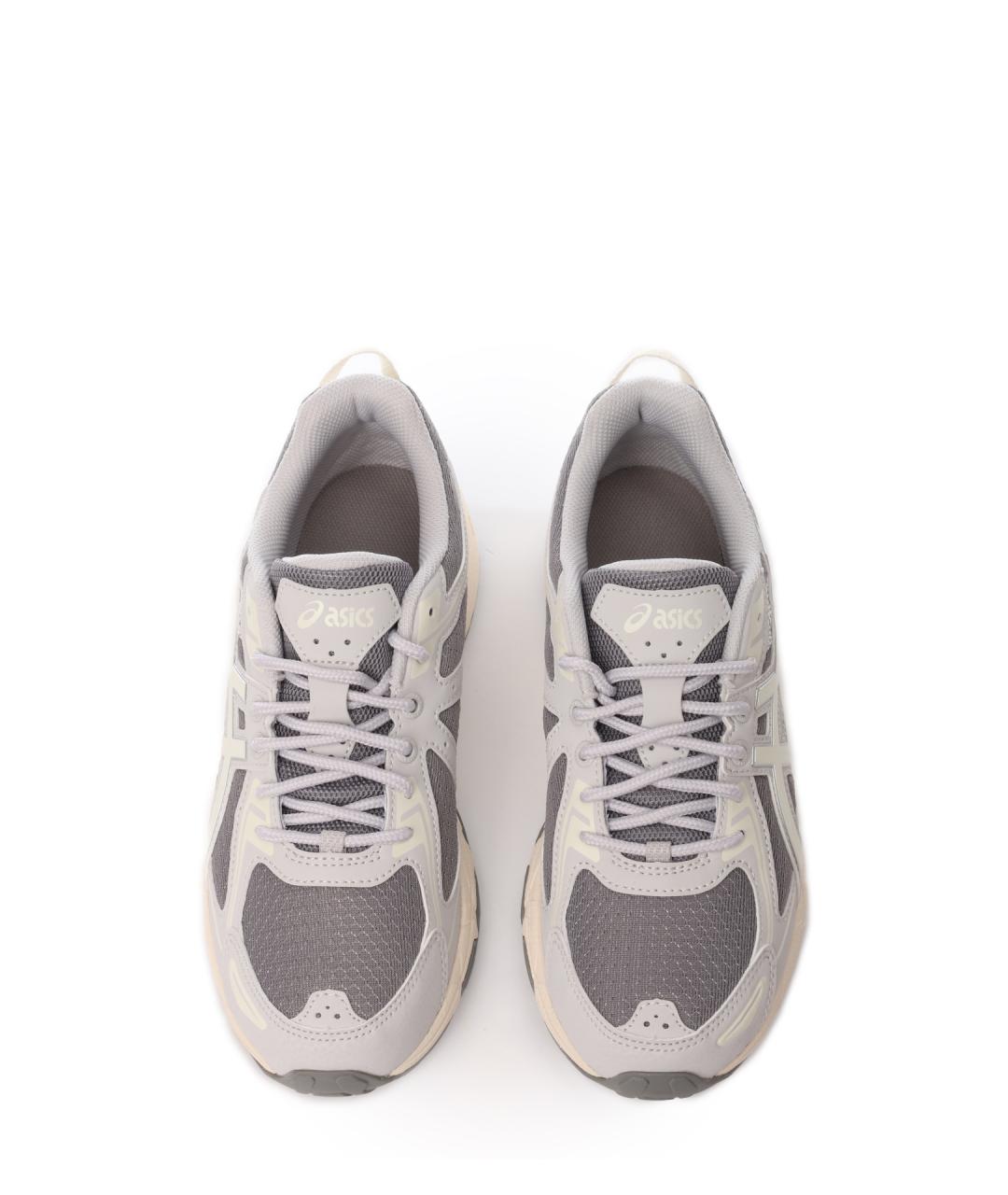 ASICS Серые текстильные кроссовки, фото 5