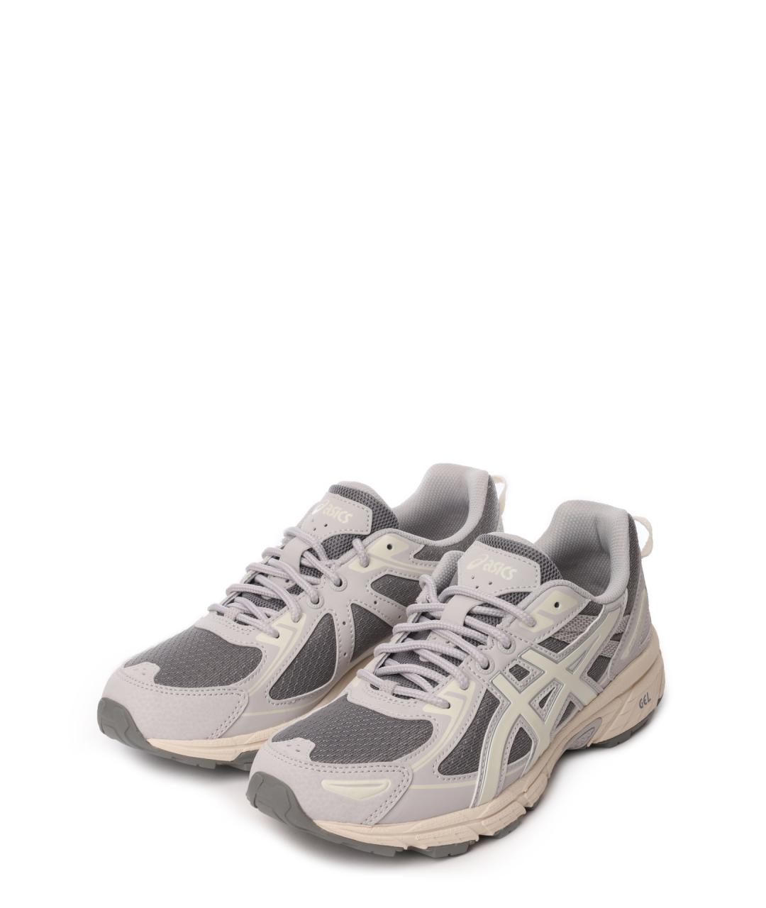 ASICS Серые текстильные кроссовки, фото 2