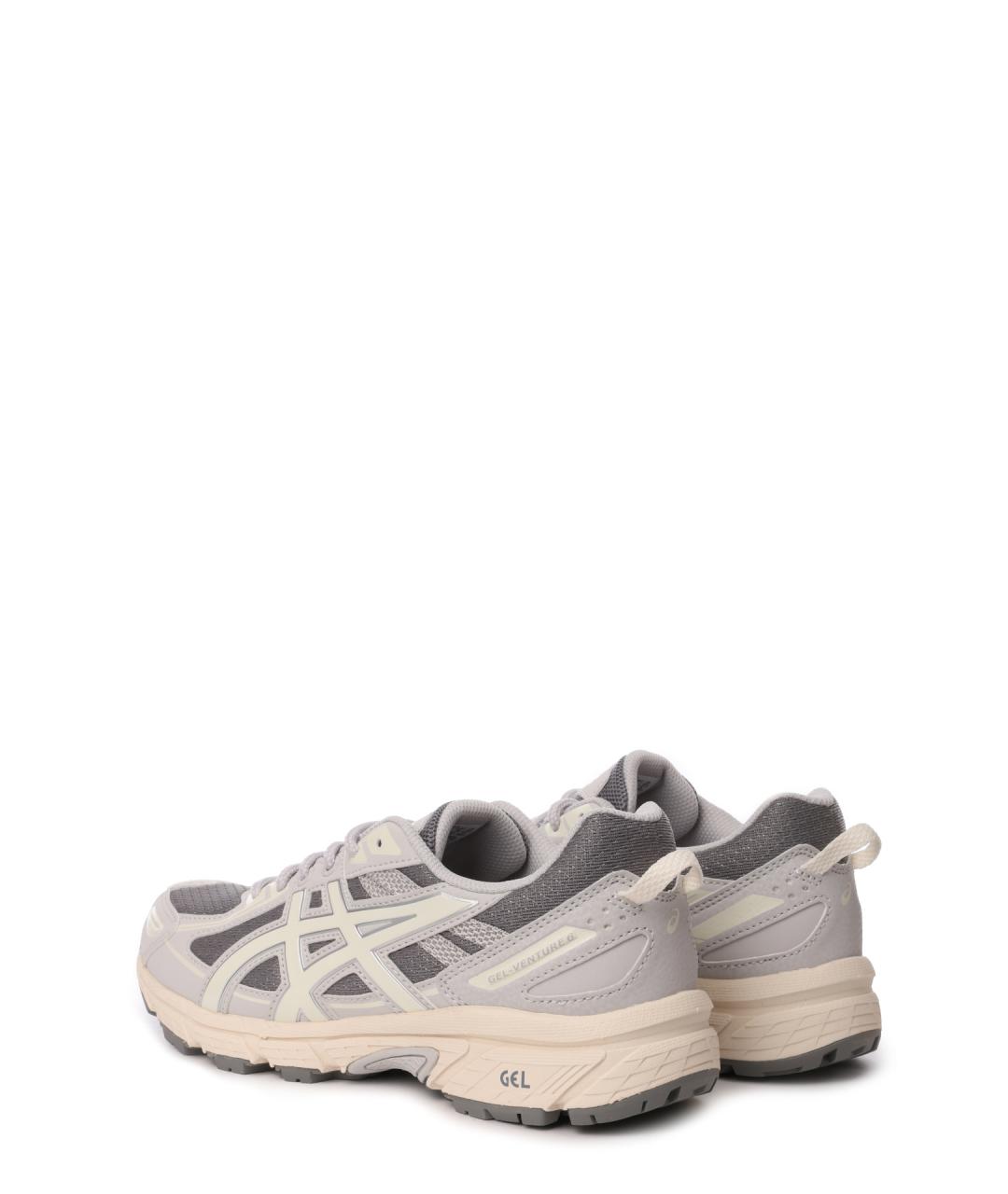 ASICS Серые текстильные кроссовки, фото 3
