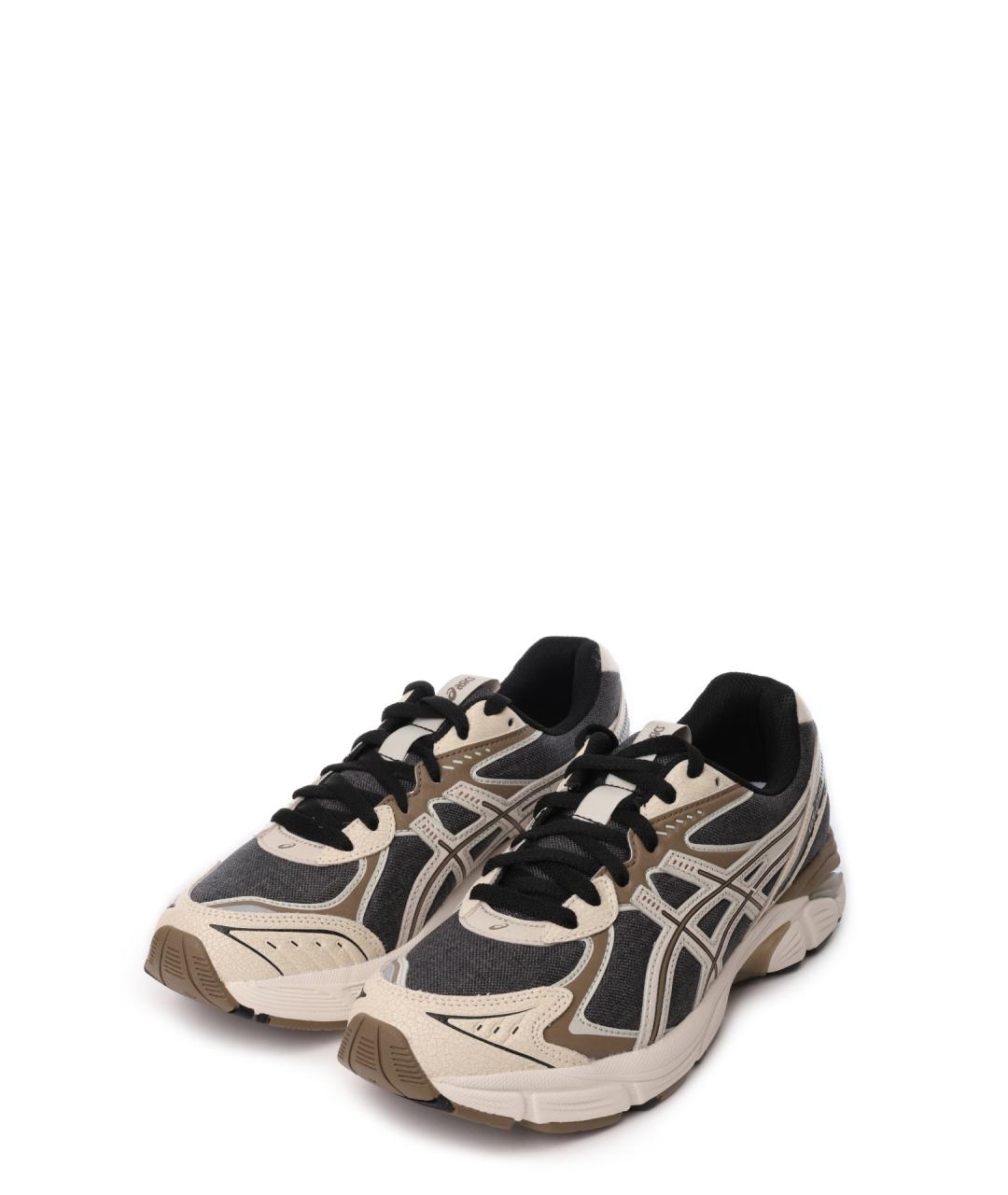 ASICS Коричневые текстильные низкие кроссовки / кеды, фото 2