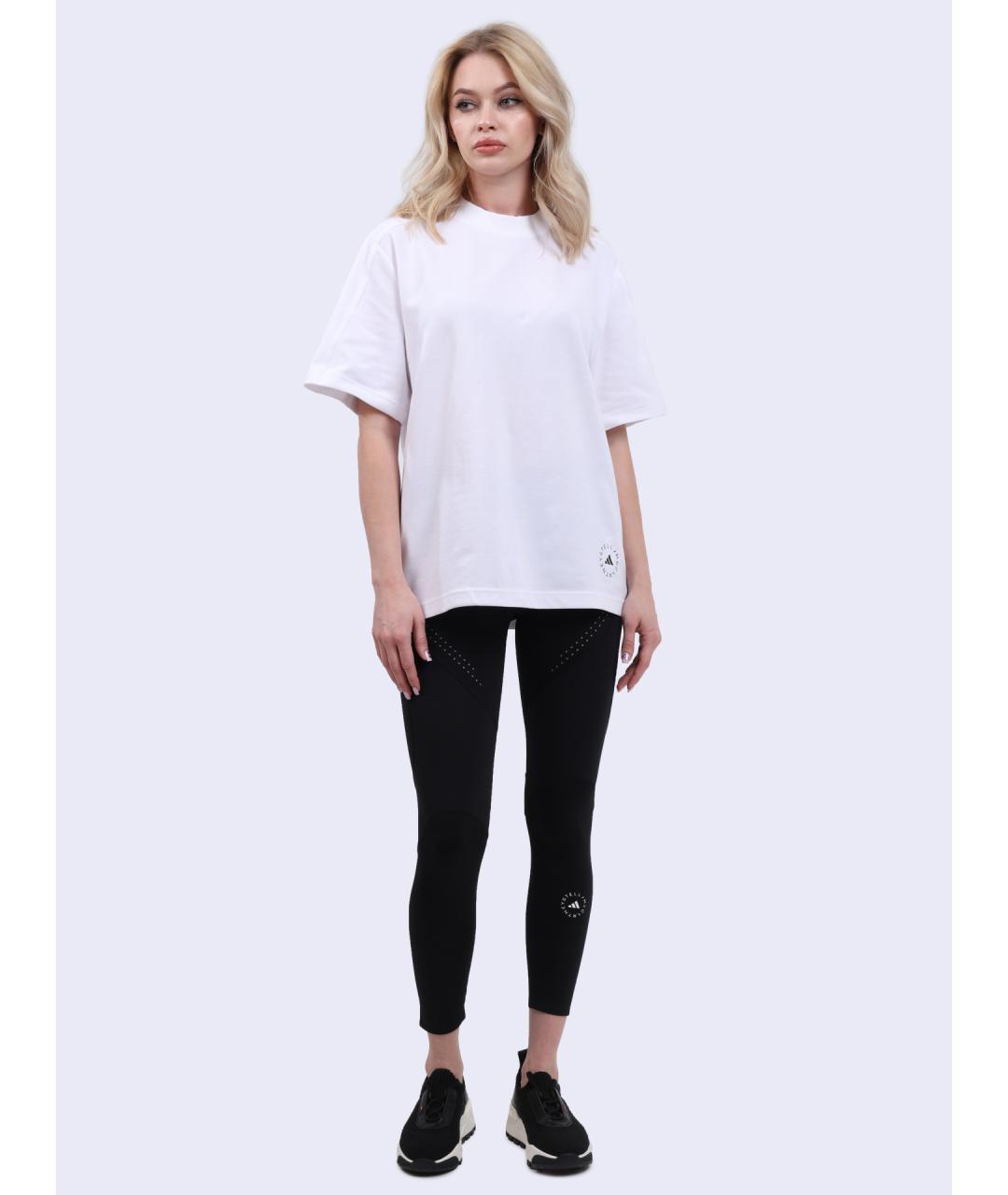 ADIDAS BY STELLA MCCARTNEY Черные полиамидовые леггинсы и велосипедки, фото 2