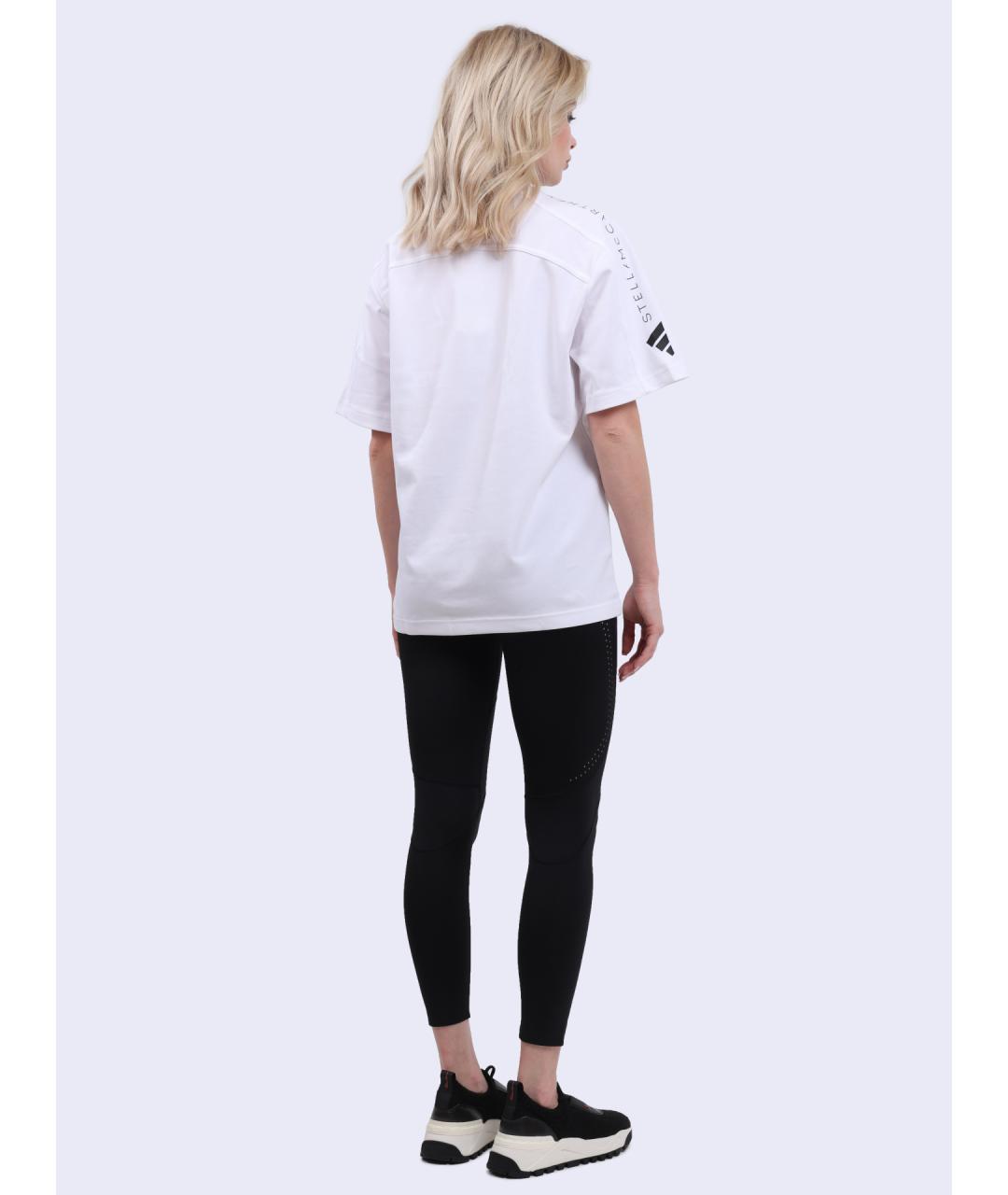 ADIDAS BY STELLA MCCARTNEY Черные полиамидовые леггинсы и велосипедки, фото 5