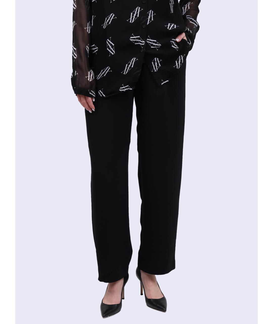 ARMANI EXCHANGE Черные прямые брюки, фото 6