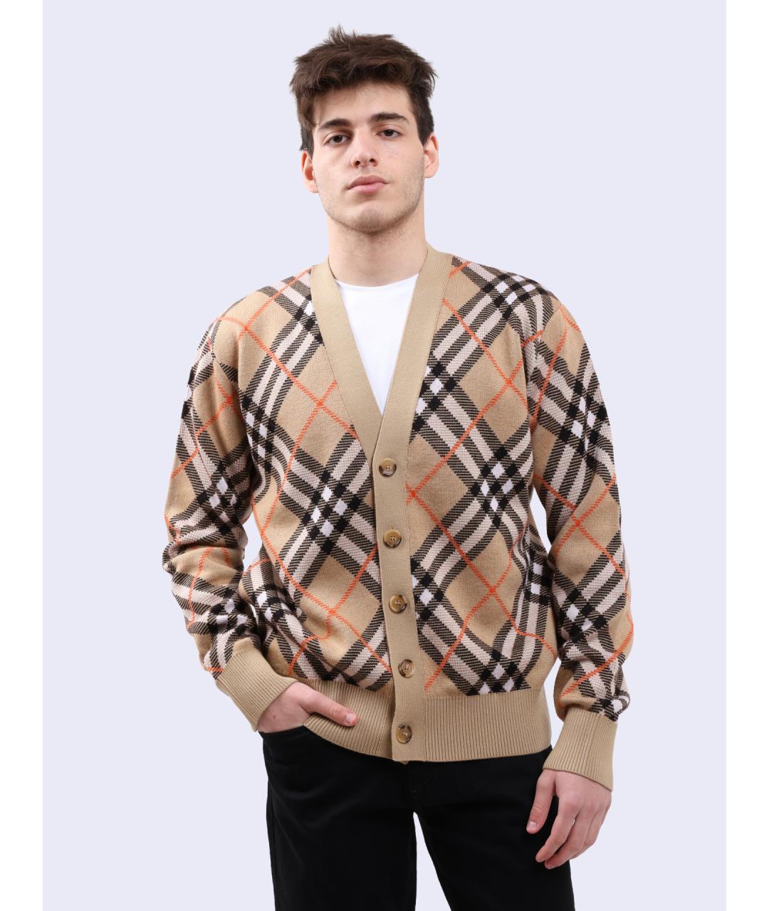 BURBERRY Бежевый джемпер / свитер, фото 2