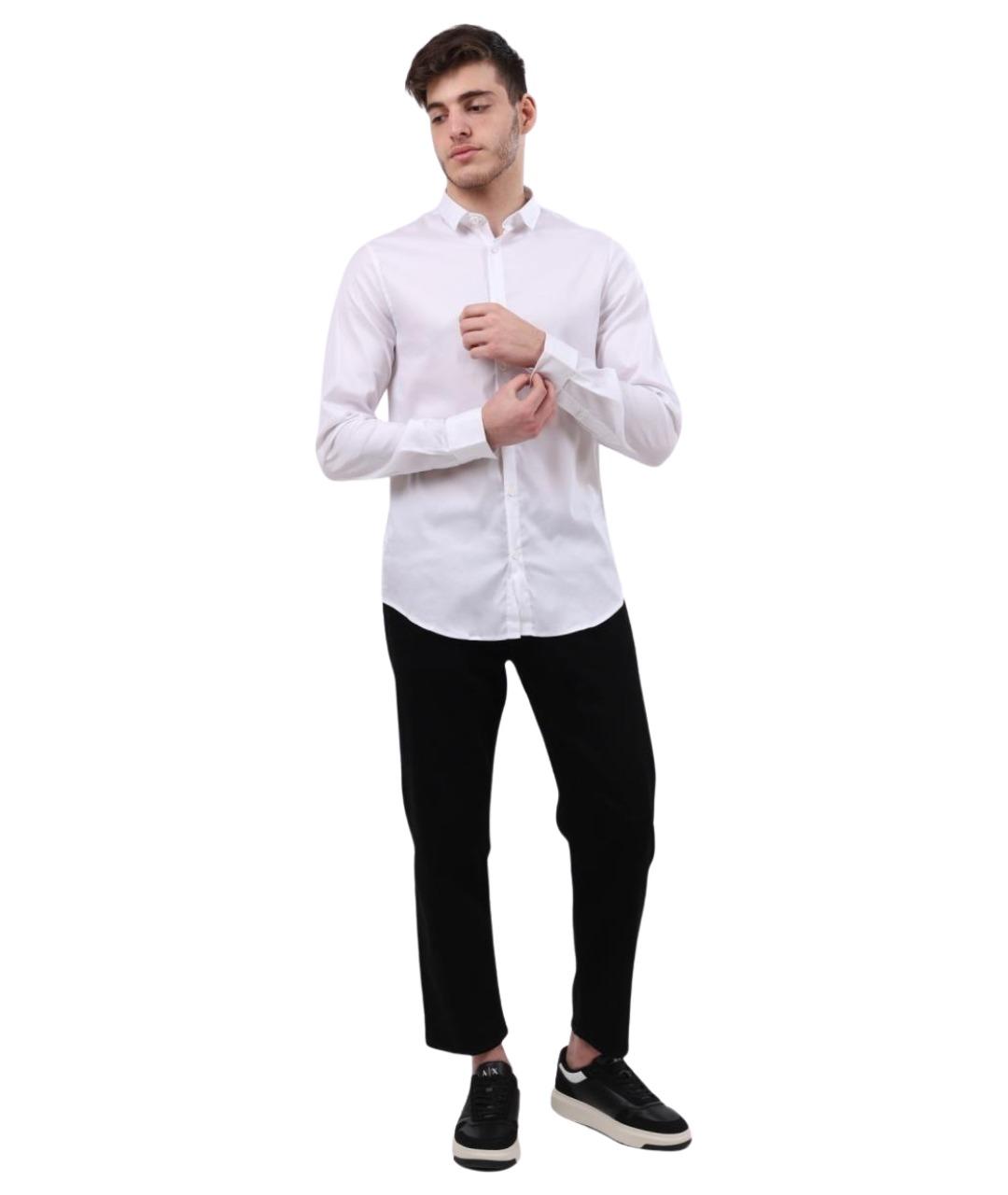 ARMANI EXCHANGE Белая классическая рубашка, фото 1