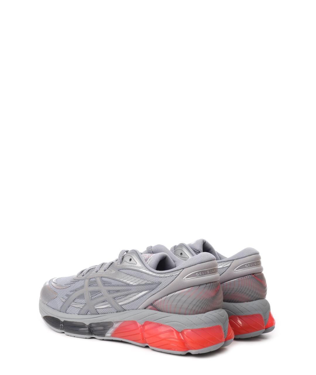 ASICS Серые текстильные кроссовки, фото 3