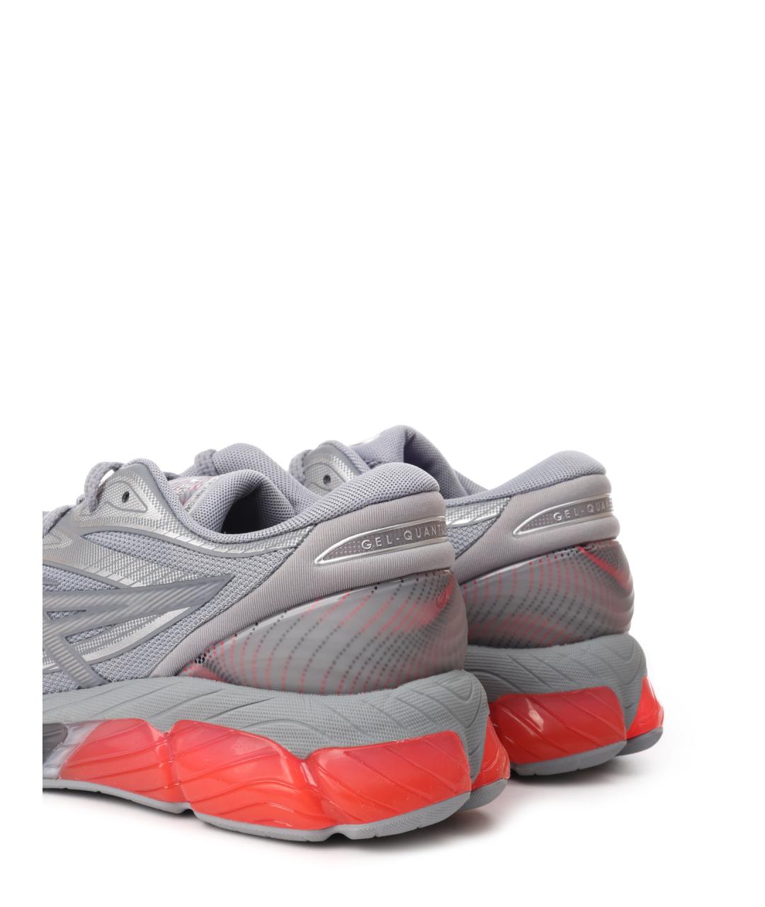 ASICS Серые текстильные кроссовки, фото 6