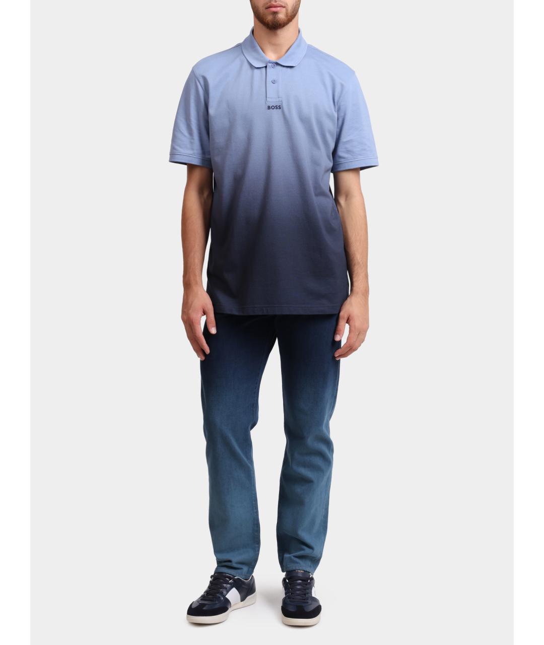 HUGO BOSS Синие прямые джинсы, фото 2