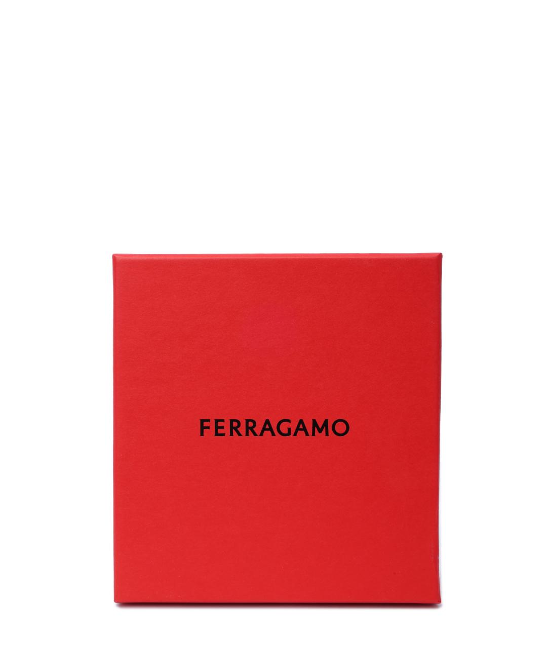 FERRAGAMO Коричневый кожаный ремень, фото 7