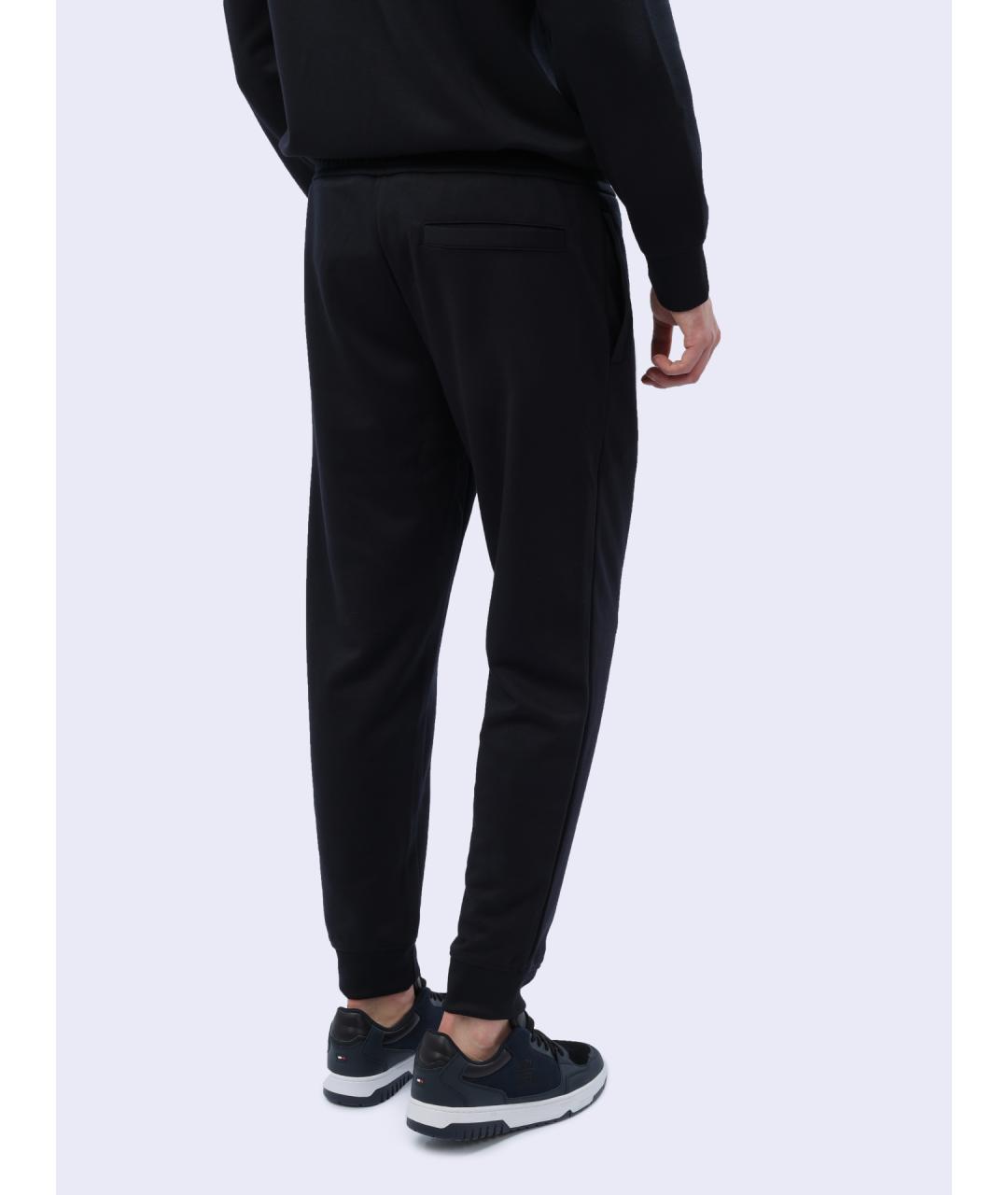 ARMANI EXCHANGE Темно-синие хлопковые повседневные брюки, фото 5