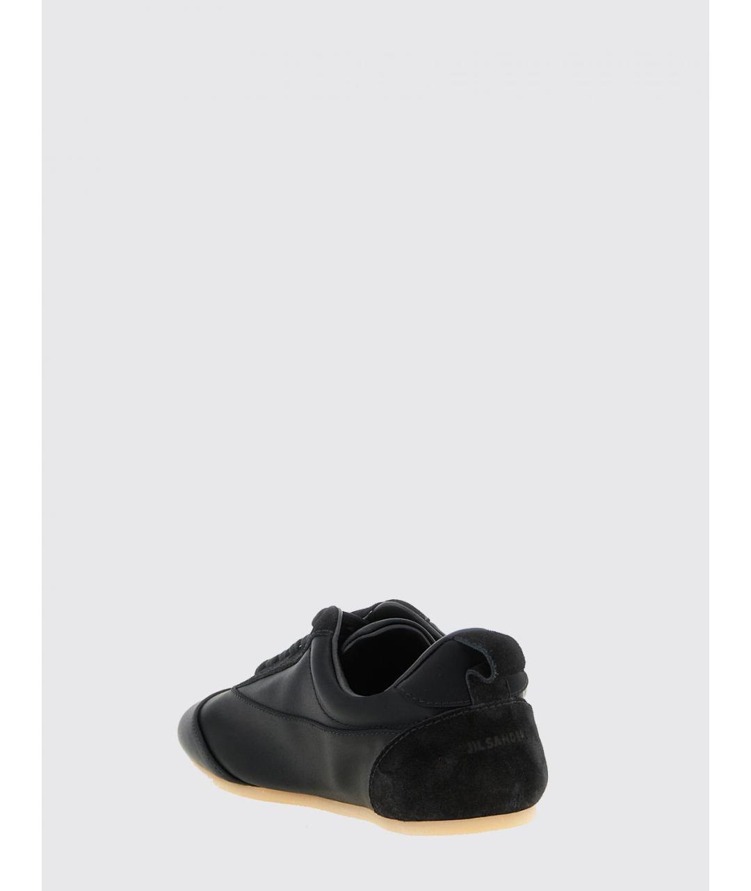 JIL SANDER Черные текстильные кроссовки, фото 3