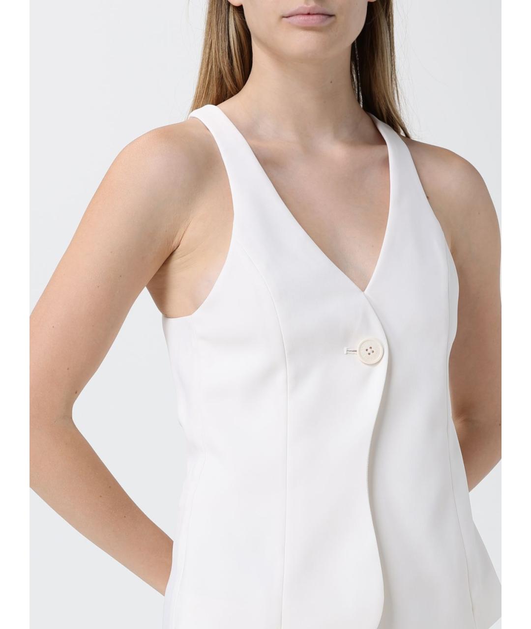 ARMANI EXCHANGE Бежевый полиэстеровый комбинезон, фото 3