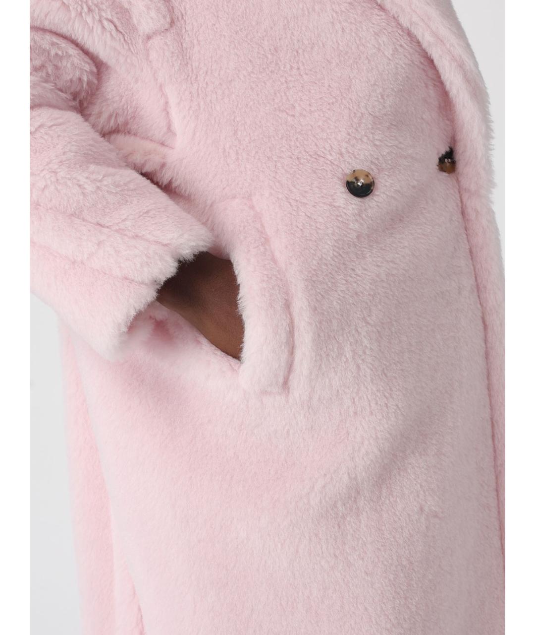 MAX MARA Розовая шуба, фото 5