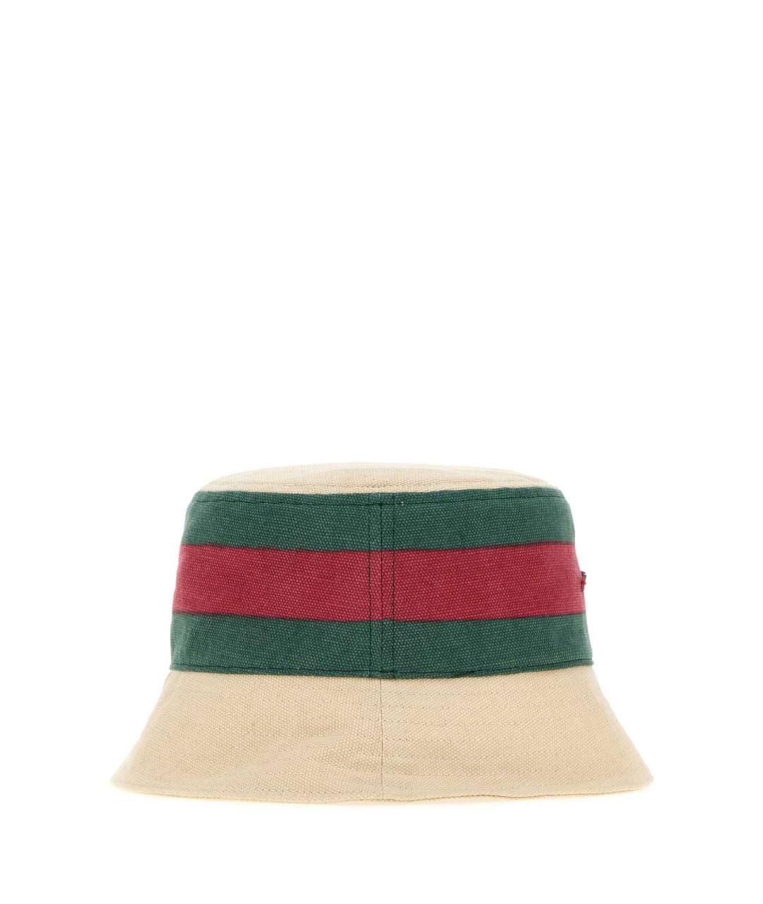 GUCCI Бежевая соломенная панама, фото 2