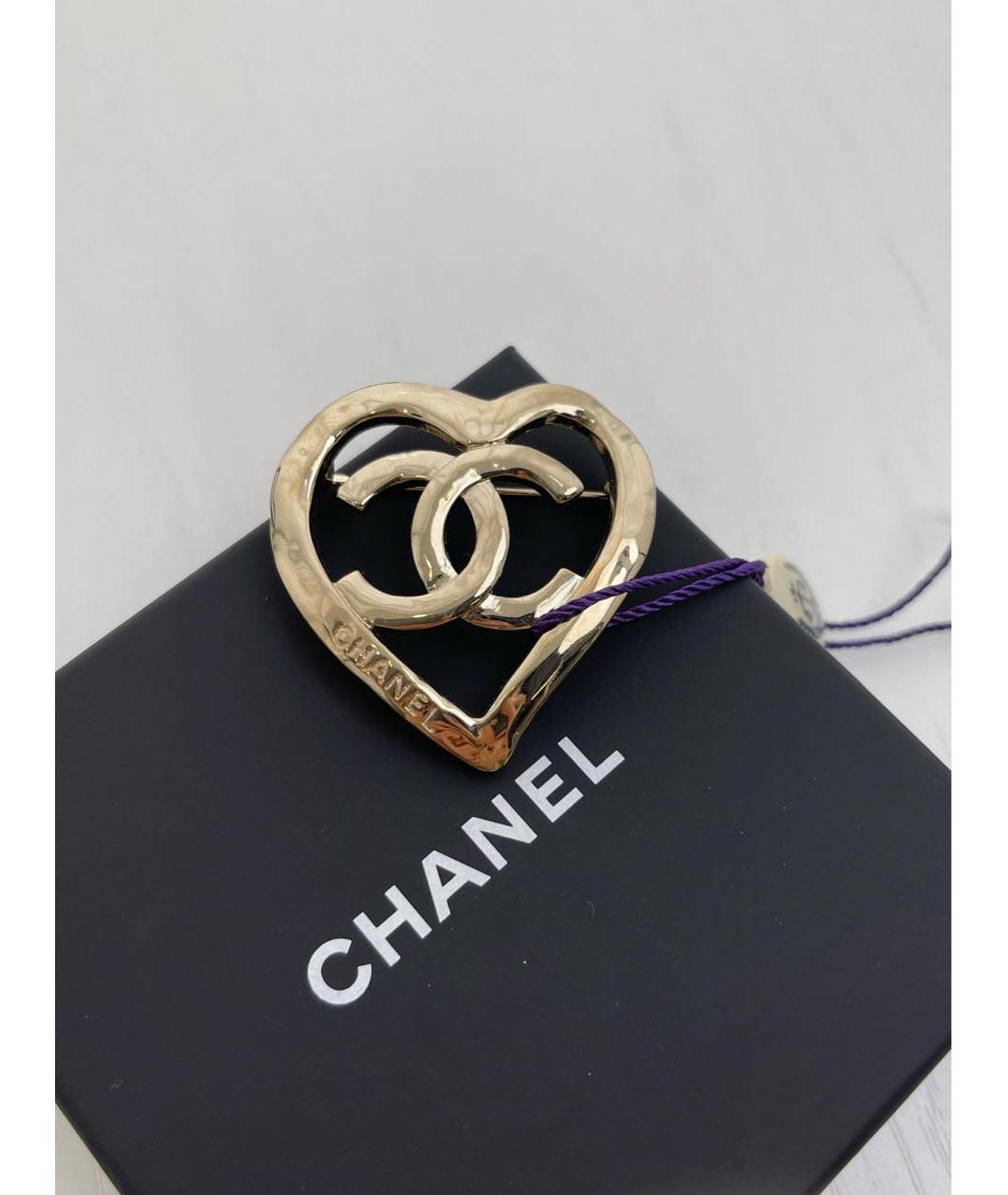 CHANEL Золотая булавка / брошь, фото 3