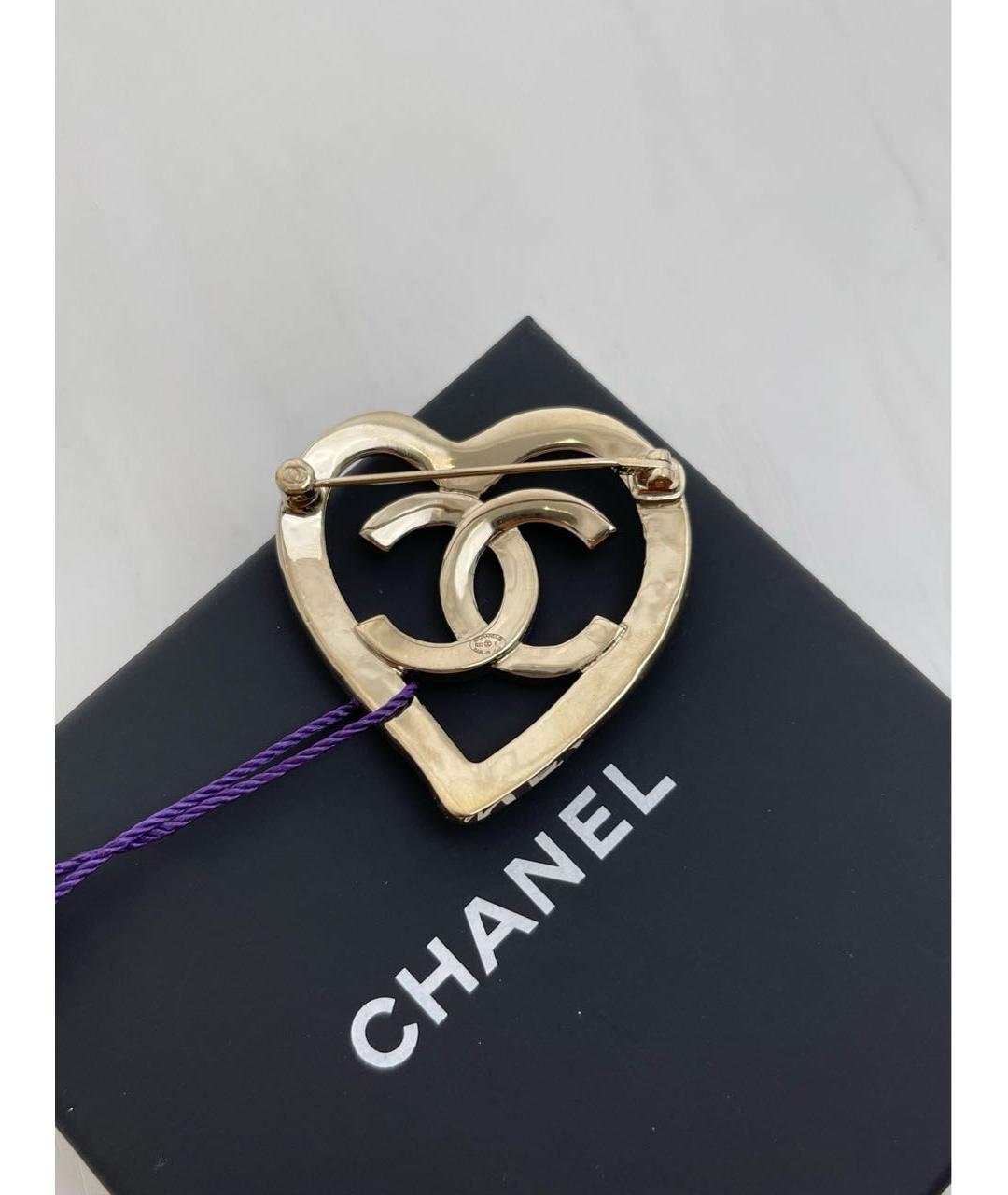 CHANEL Золотая булавка / брошь, фото 2