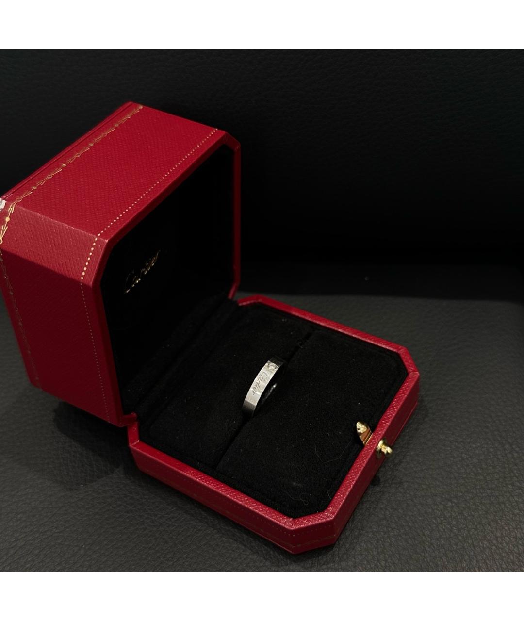 CARTIER Серебряное кольцо из белого золота, фото 3