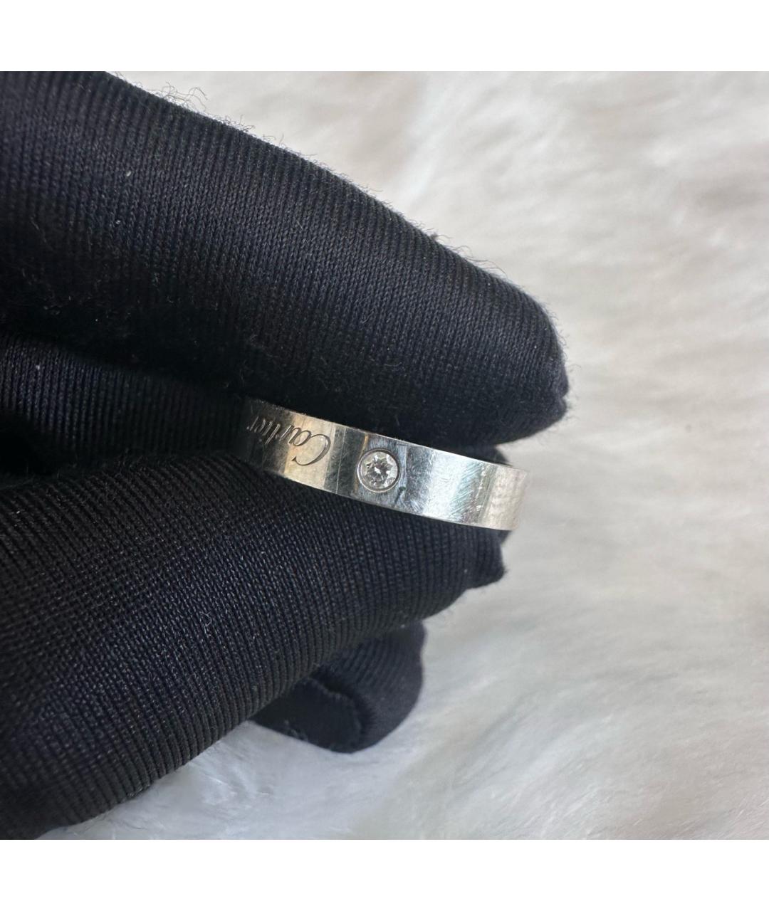 CARTIER Серебряное кольцо из белого золота, фото 2