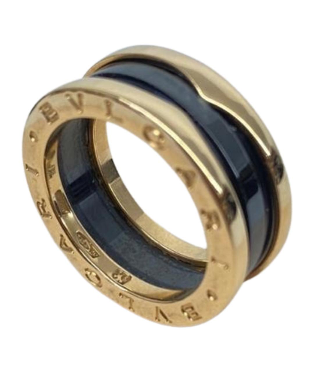 BVLGARI Черное керамическое кольцо, фото 1