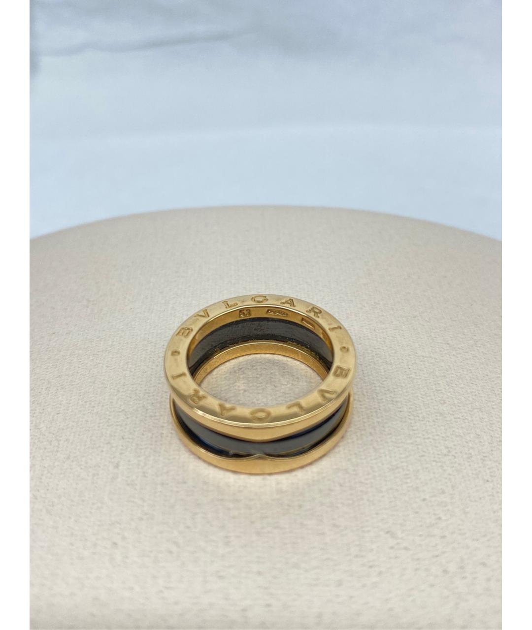BVLGARI Черное керамическое кольцо, фото 4