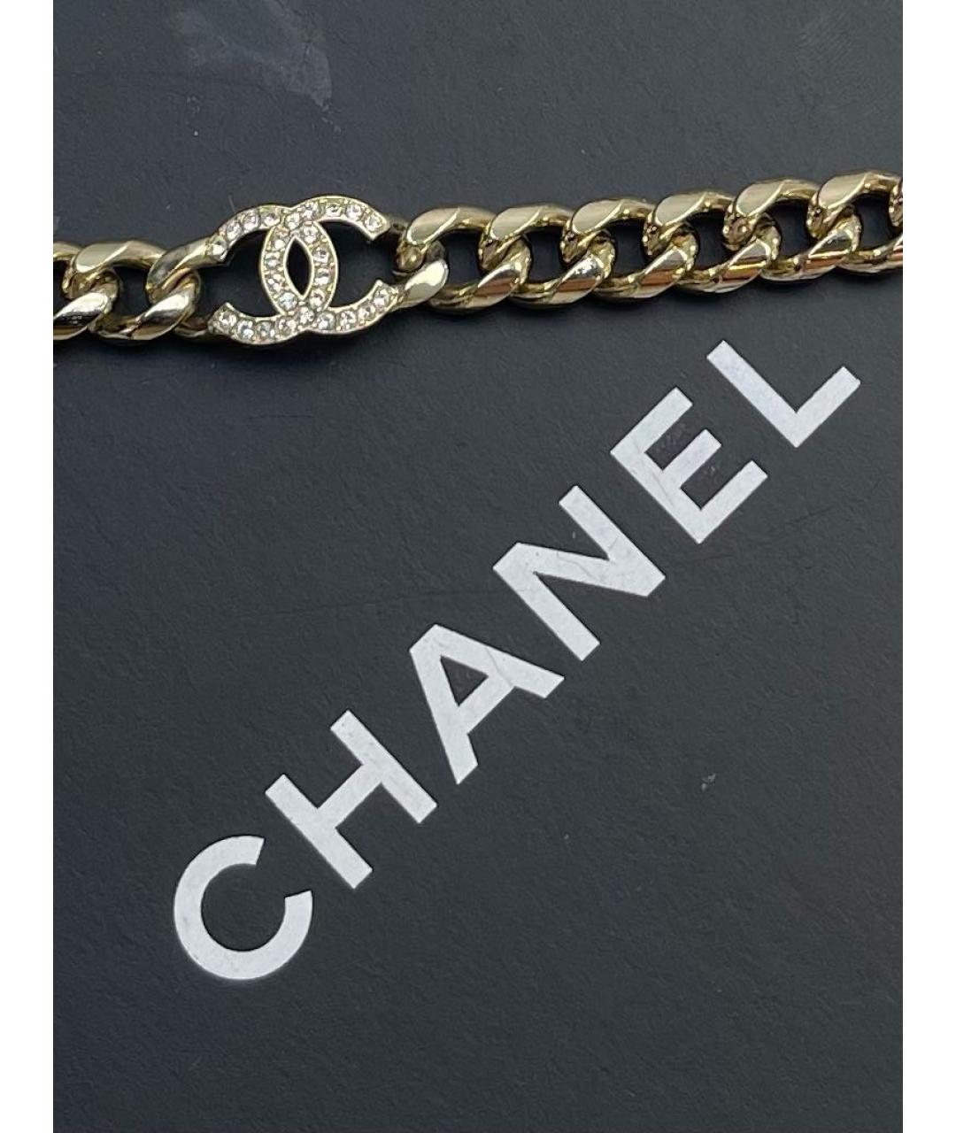 CHANEL Золотое колье, фото 5