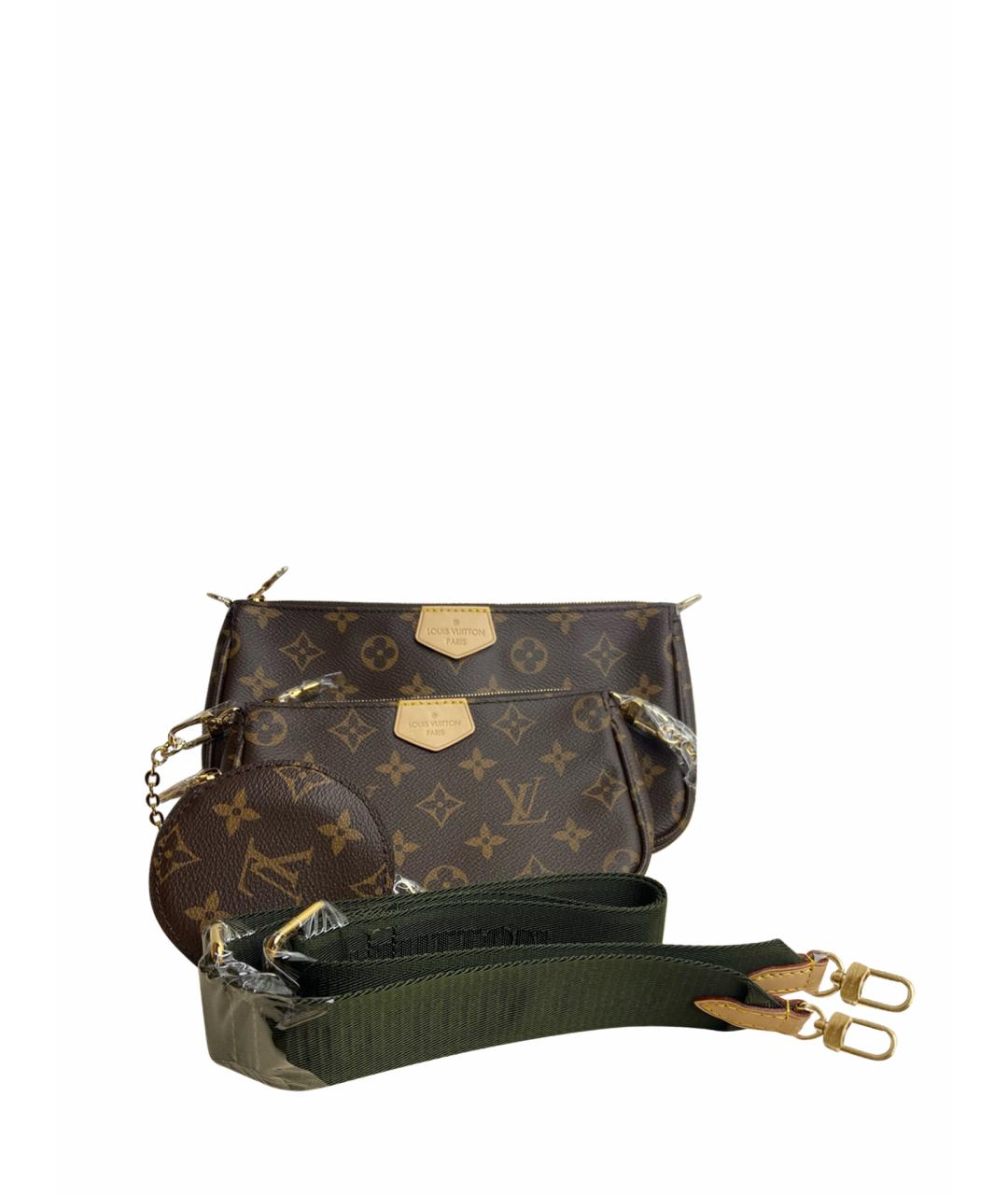 LOUIS VUITTON Коричневая сумка через плечо, фото 1