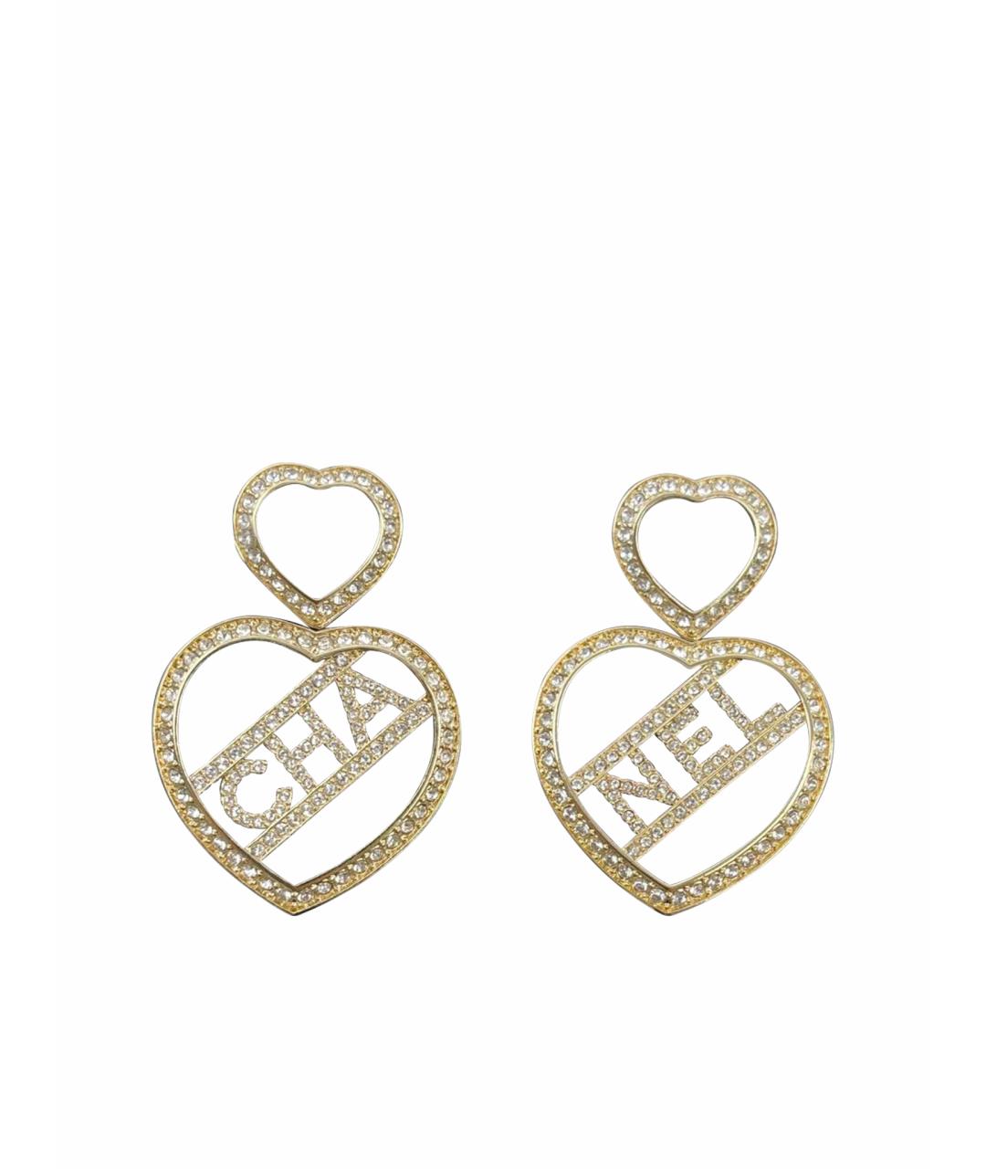 CHANEL Золотые серьги, фото 1