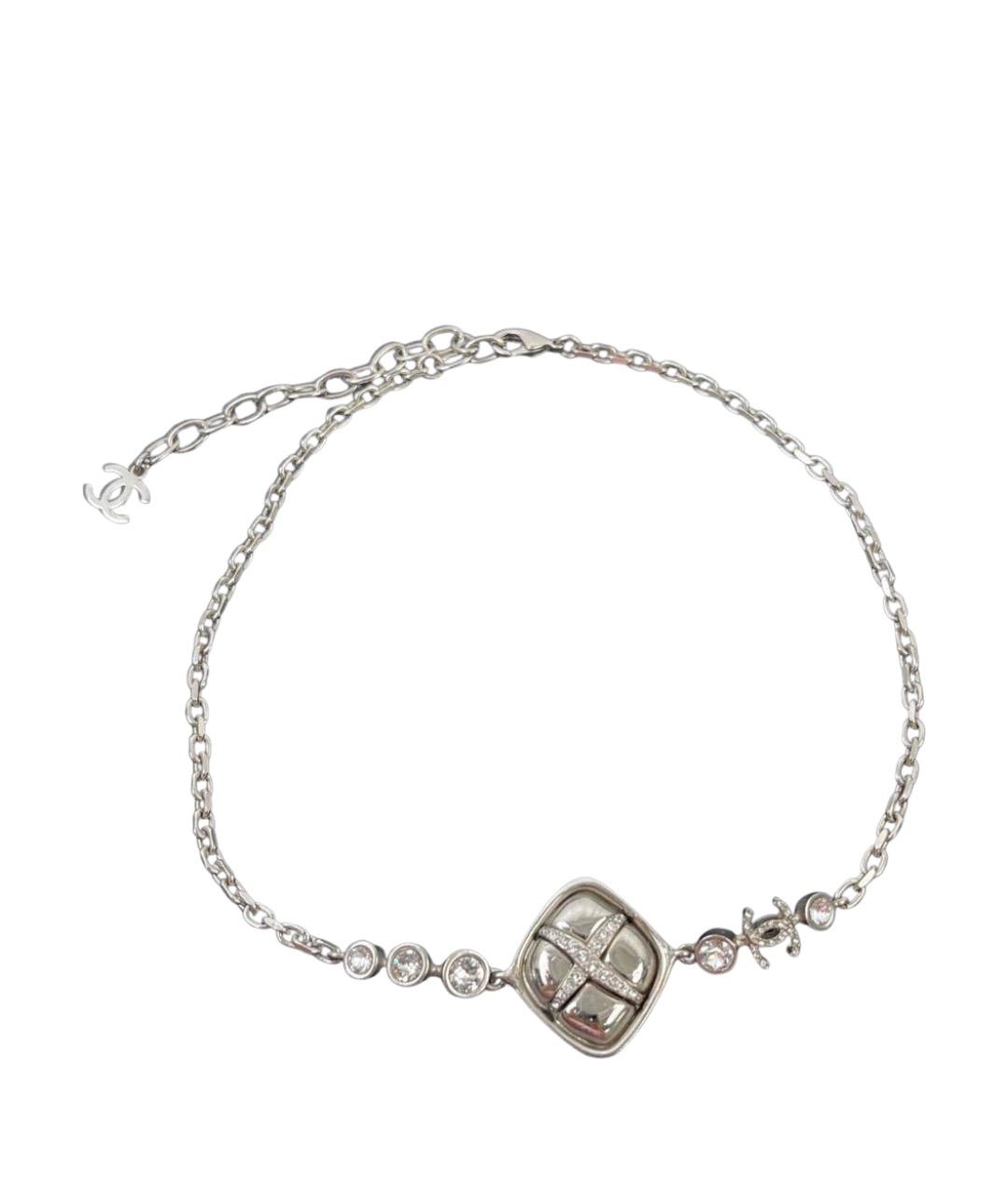 CHANEL Серебряное колье, фото 1