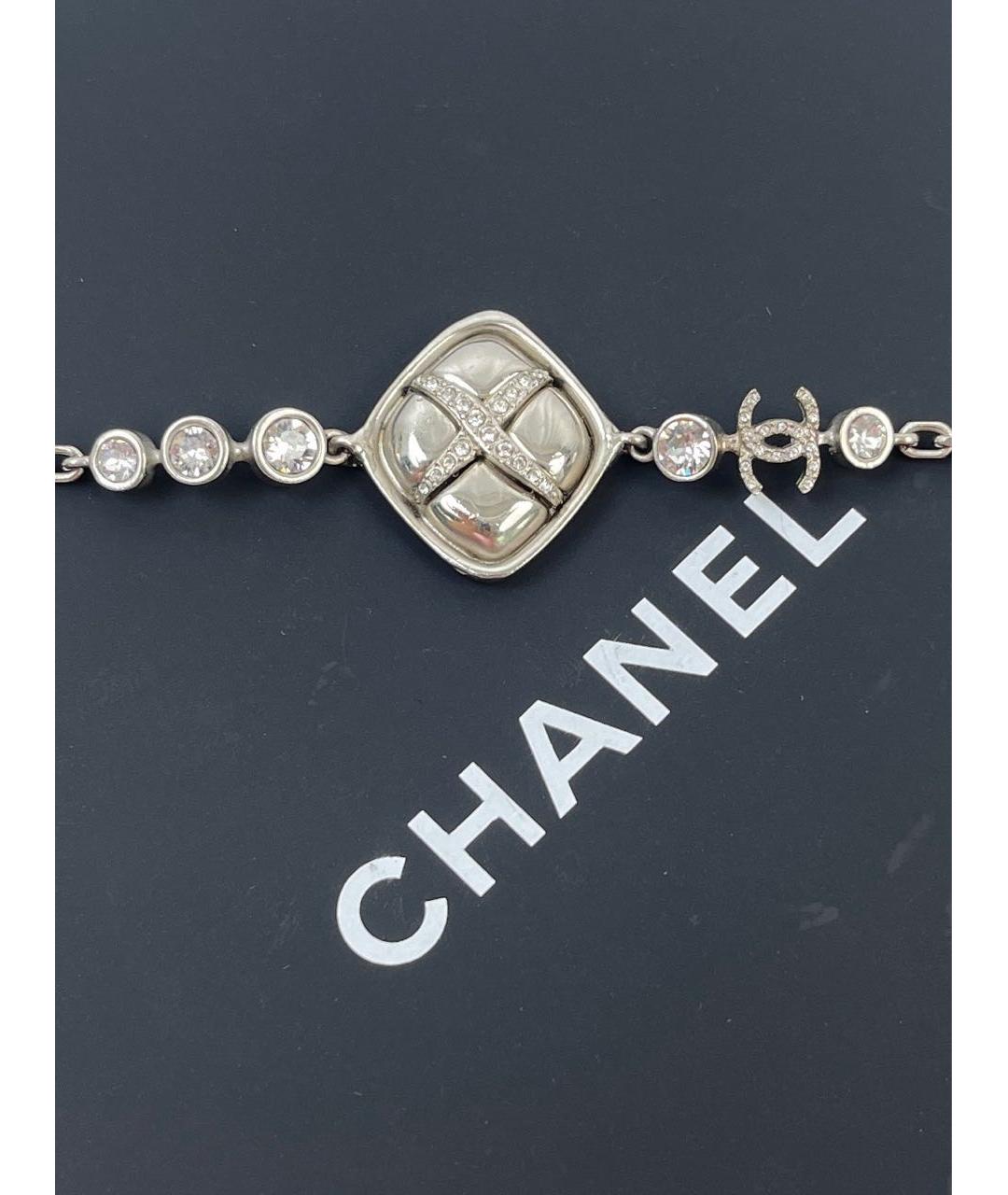 CHANEL Серебряное колье, фото 3