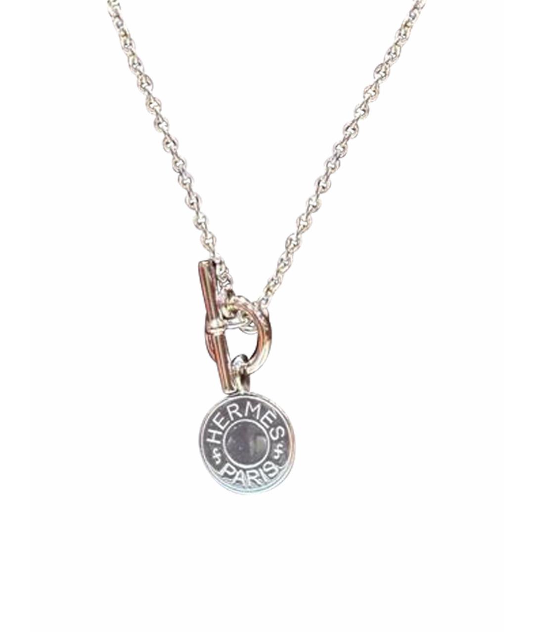 HERMES Серебряная подвеска, фото 1