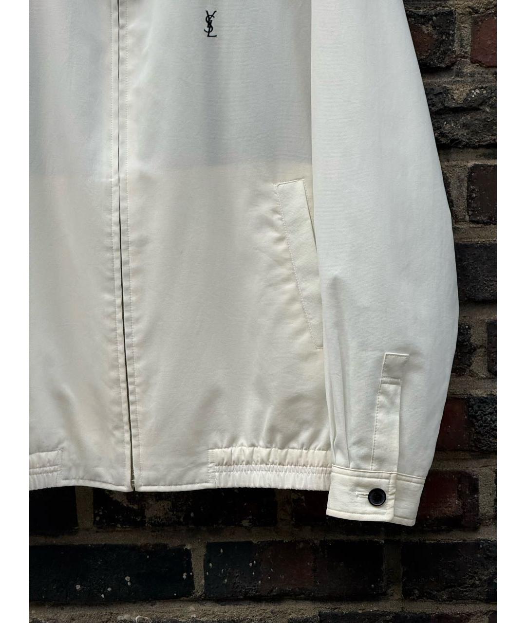SAINT LAURENT Белая куртка, фото 2