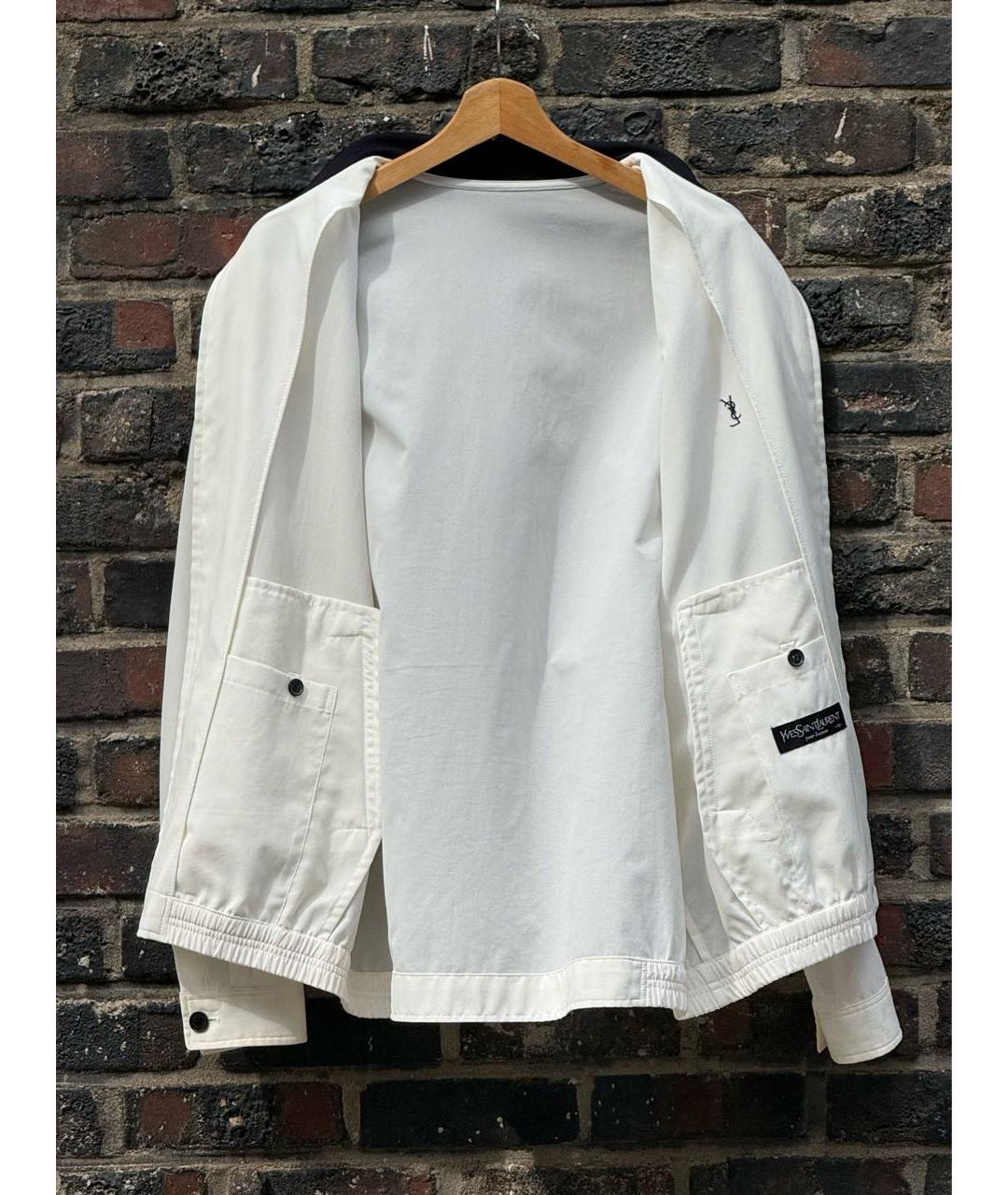 SAINT LAURENT Белая куртка, фото 8