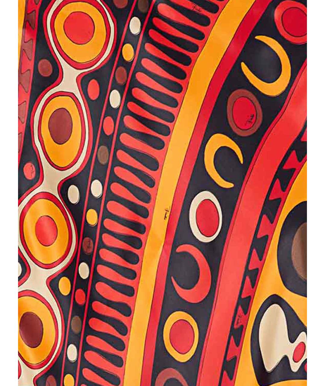 EMILIO PUCCI Мульти вискозная юбка макси, фото 2