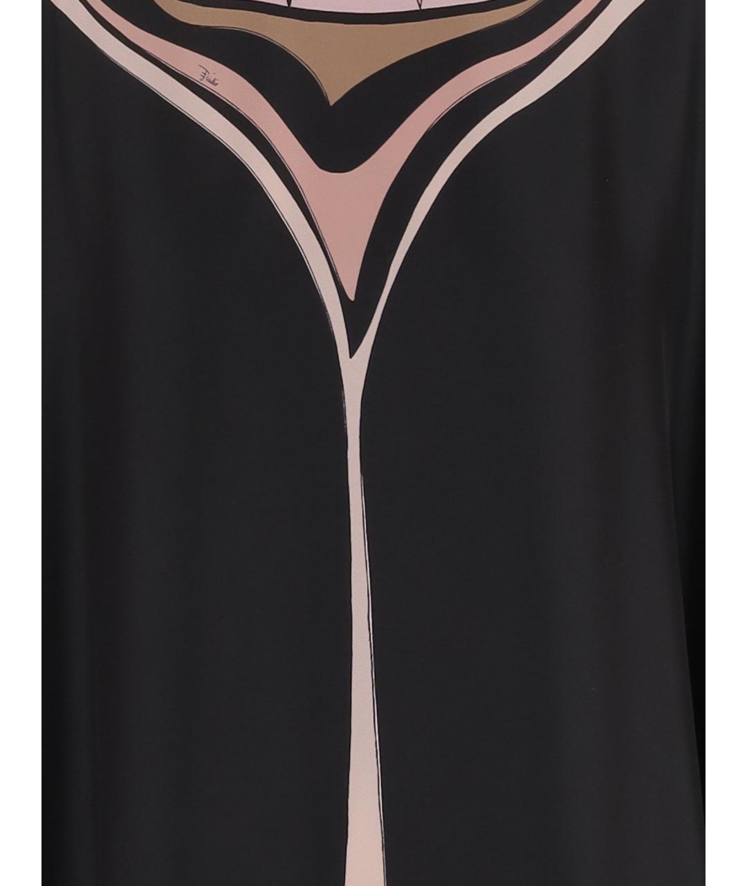 EMILIO PUCCI Мульти шелковое повседневное платье, фото 3