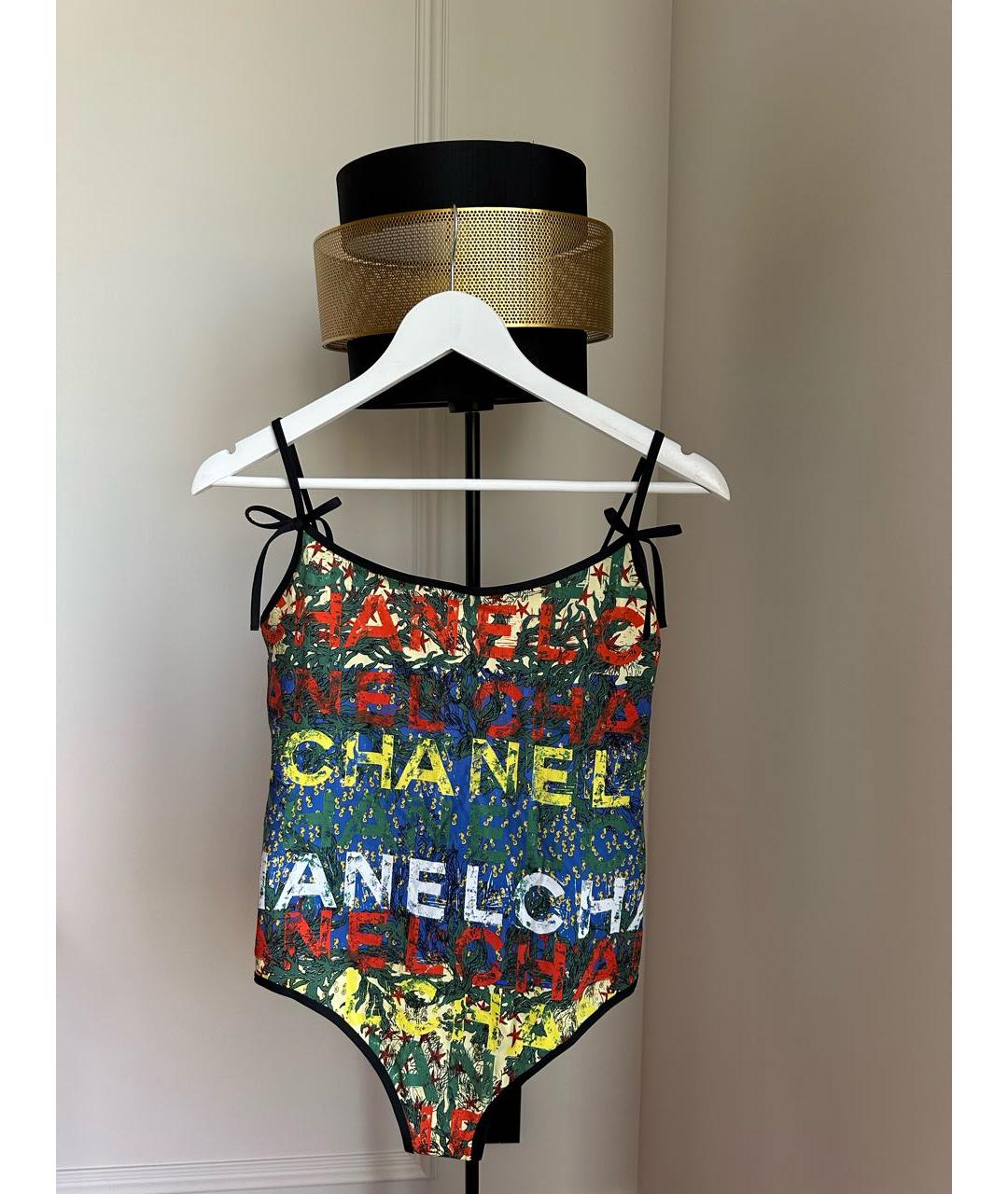 CHANEL Мульти купальник, фото 3