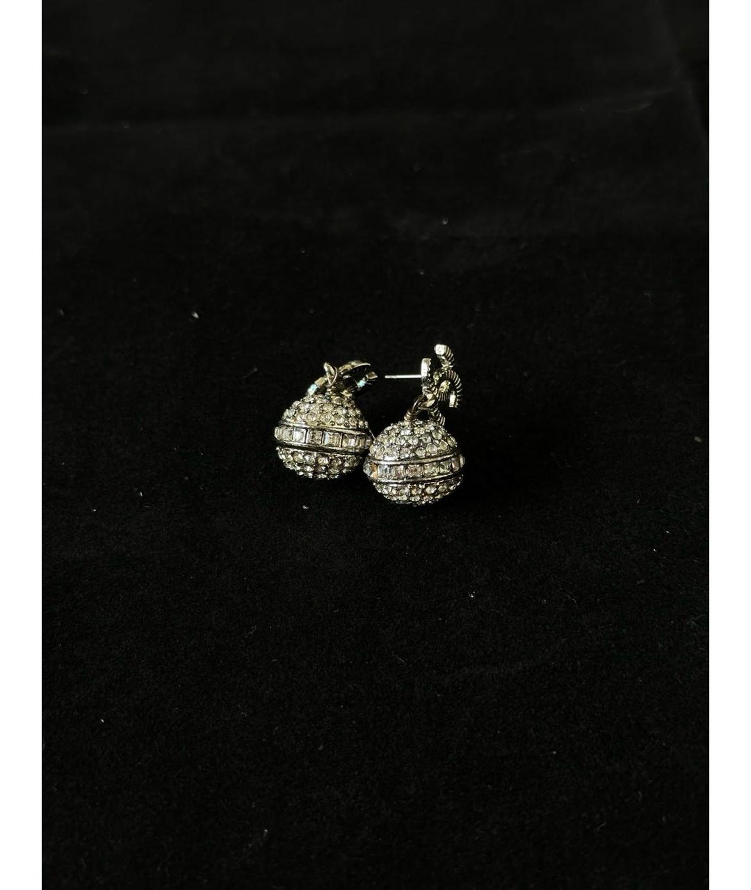 CHANEL Серебряные серьги, фото 4