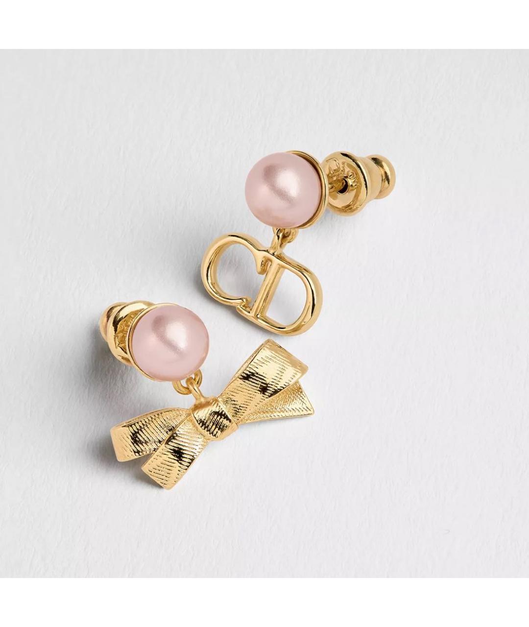 CHRISTIAN DIOR Золотые серьги, фото 3