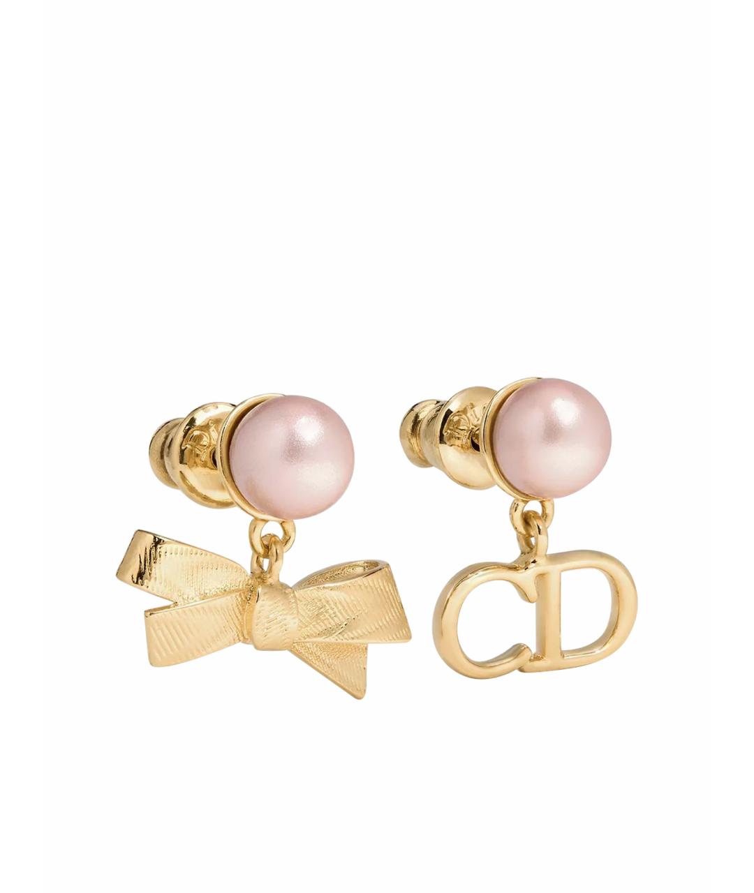 CHRISTIAN DIOR Золотые серьги, фото 1