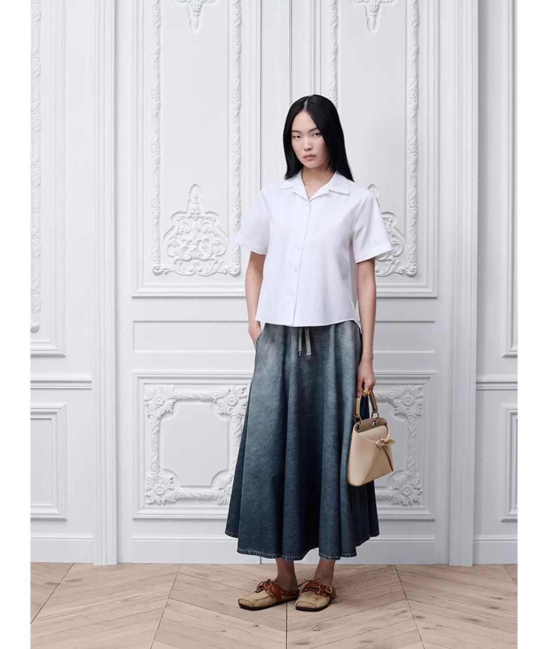 CHRISTIAN DIOR Белая хлопковая рубашка, фото 2