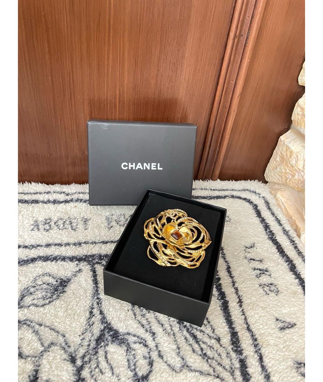 CHANEL Золотая булавка / брошь, фото 2