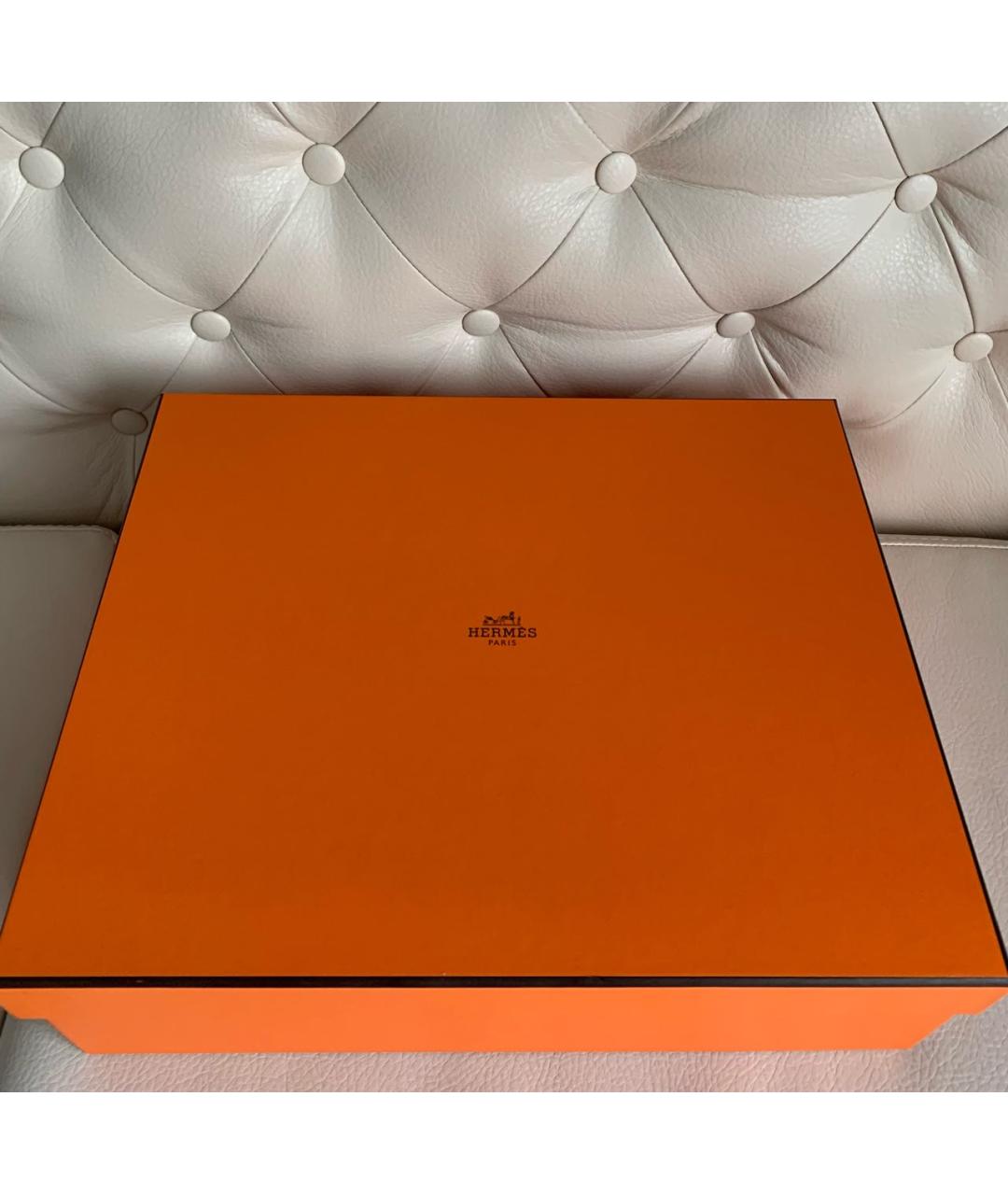 HERMES Коричневая кожаная сумка через плечо, фото 5