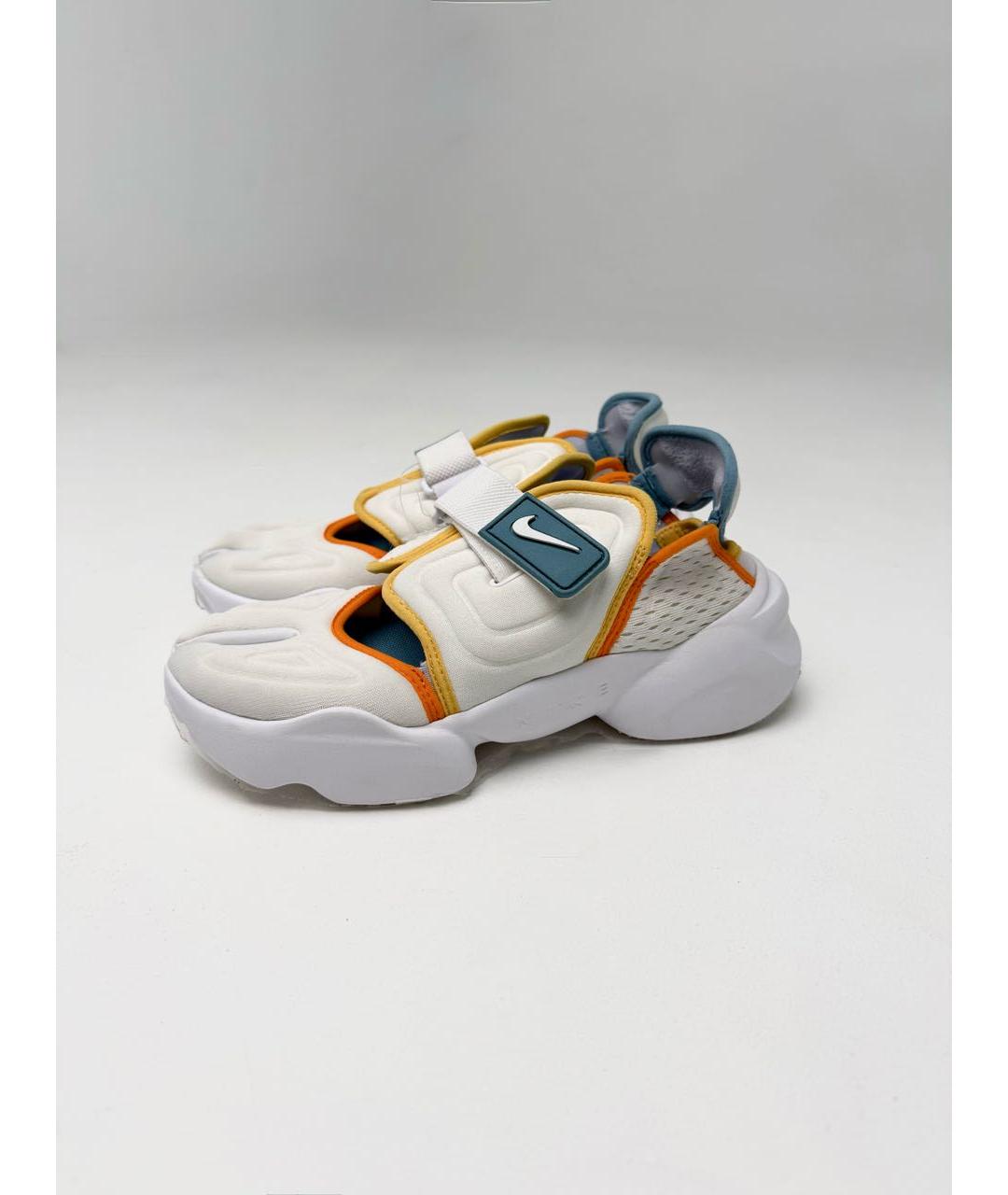 NIKE Белые текстильные кроссовки, фото 7