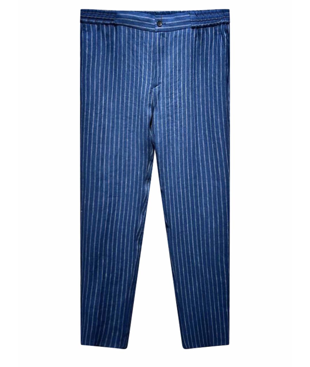 ETRO Синие брюки чинос, фото 1