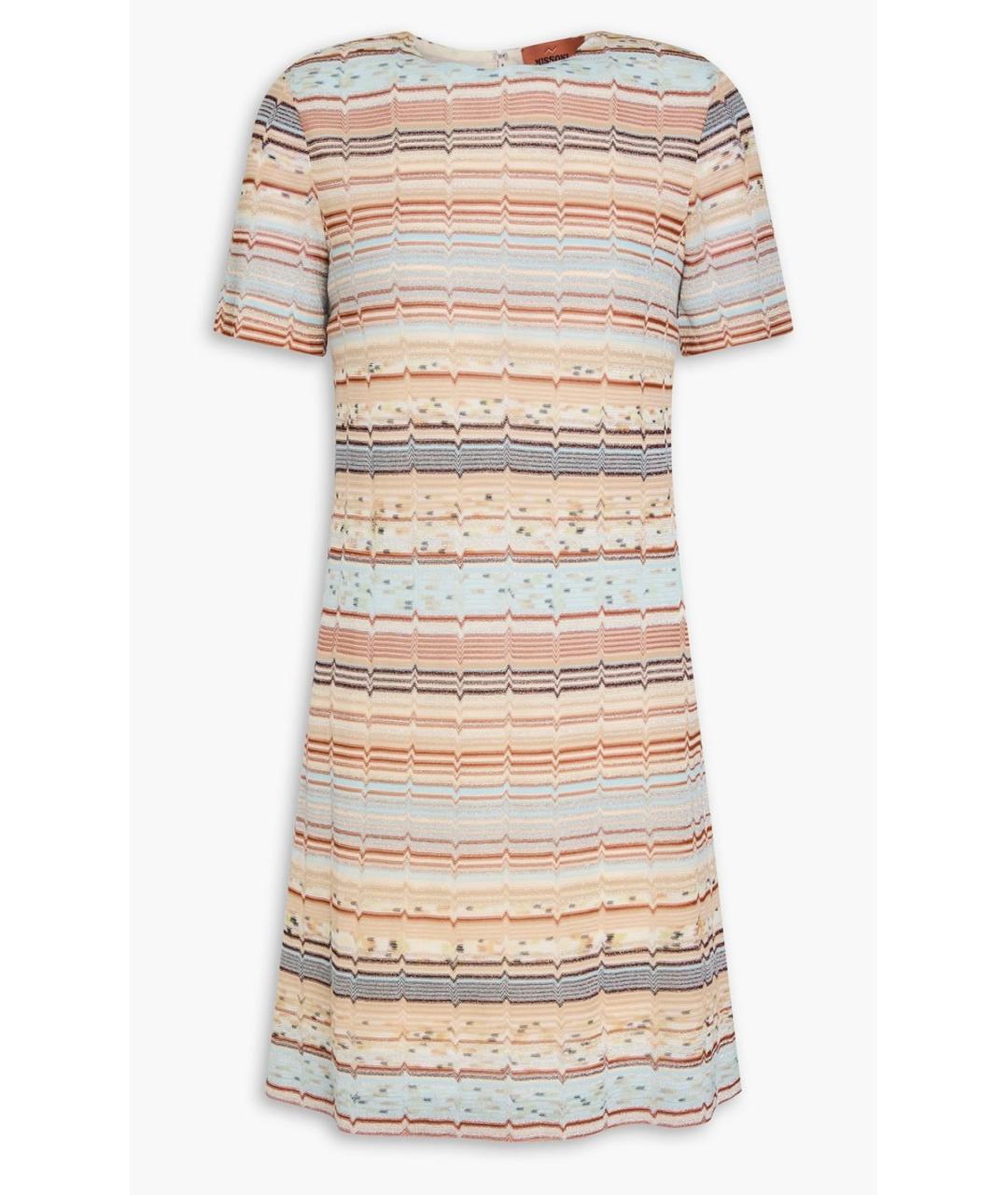 MISSONI Мульти вискозное повседневное платье, фото 4
