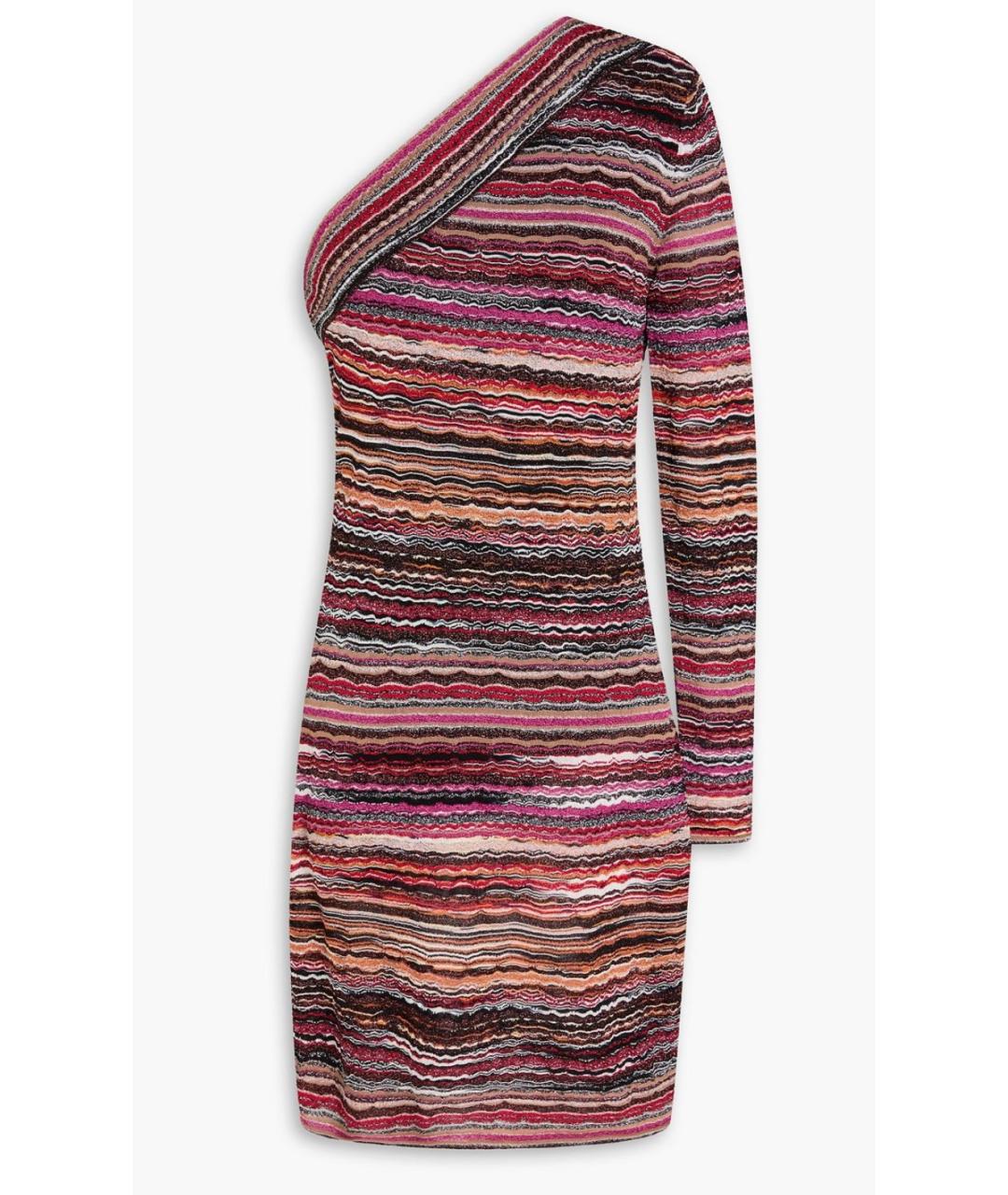 MISSONI Мульти вискозное платье, фото 4