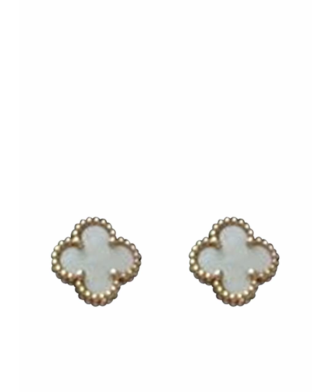 VAN CLEEF & ARPELS Золотые серьги из желтого золота, фото 4